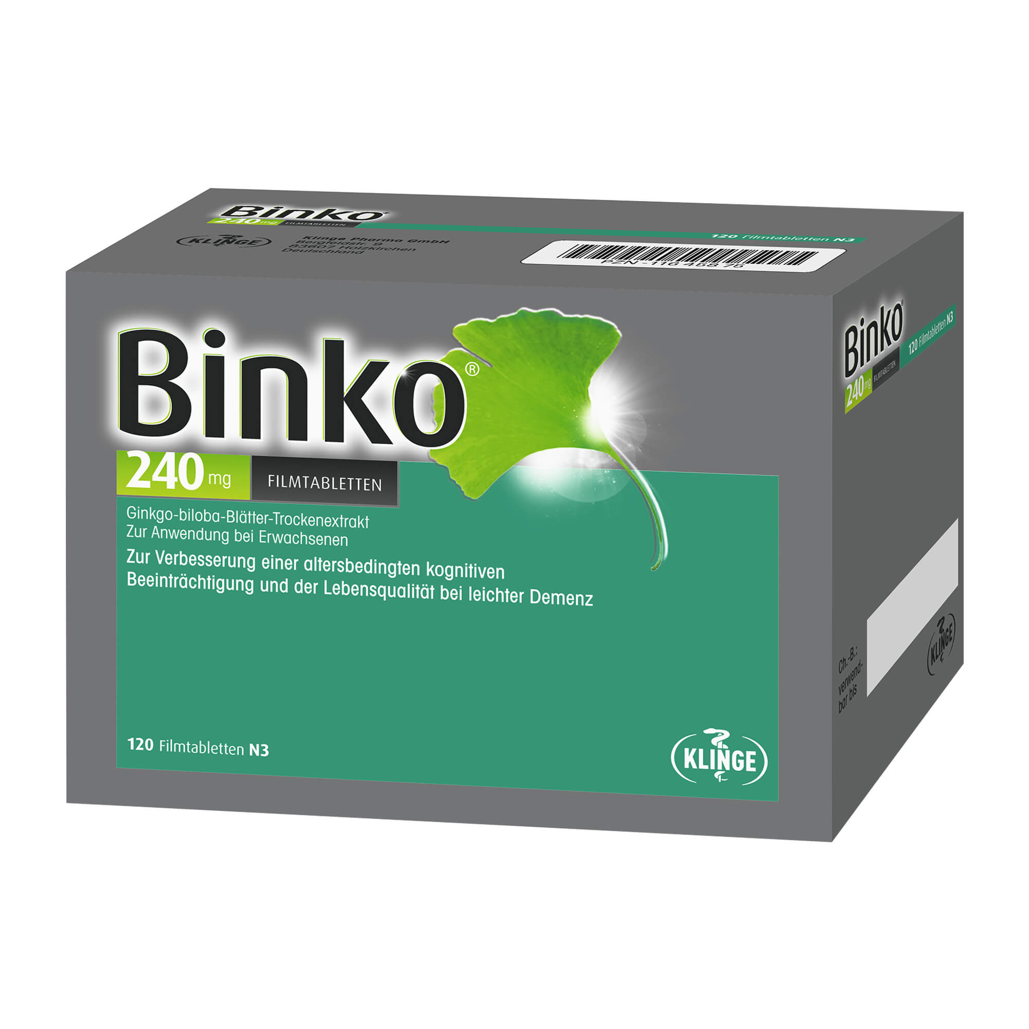 Binko 240 Mg Filmtabletten - None