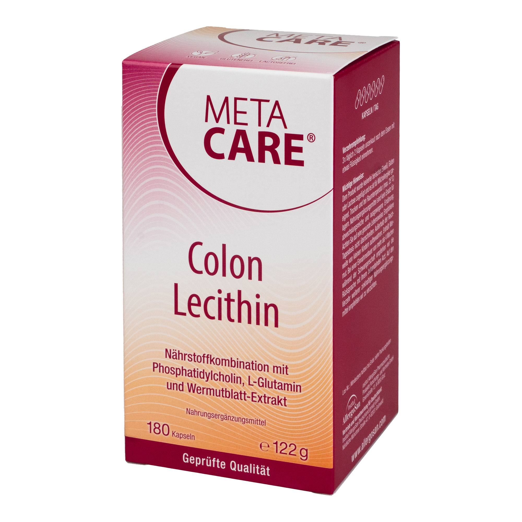 Meta-Care Colon-Lecithin Kapseln 180 St