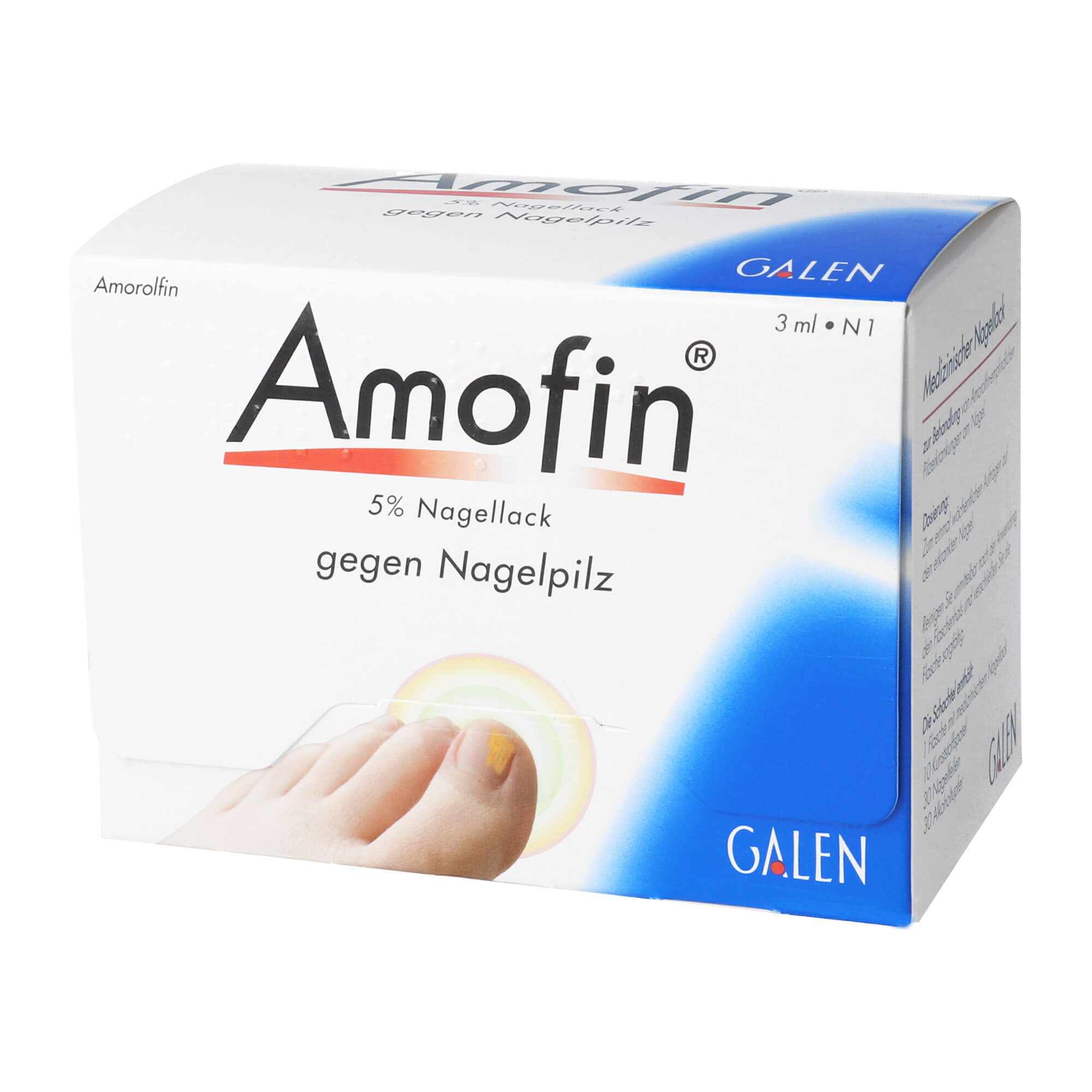 Amofin 5% Nagellack - None