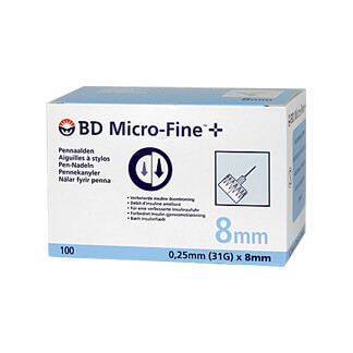 Bd Micro-Fine+ Nadeln 0,25 X 8 Mm - None