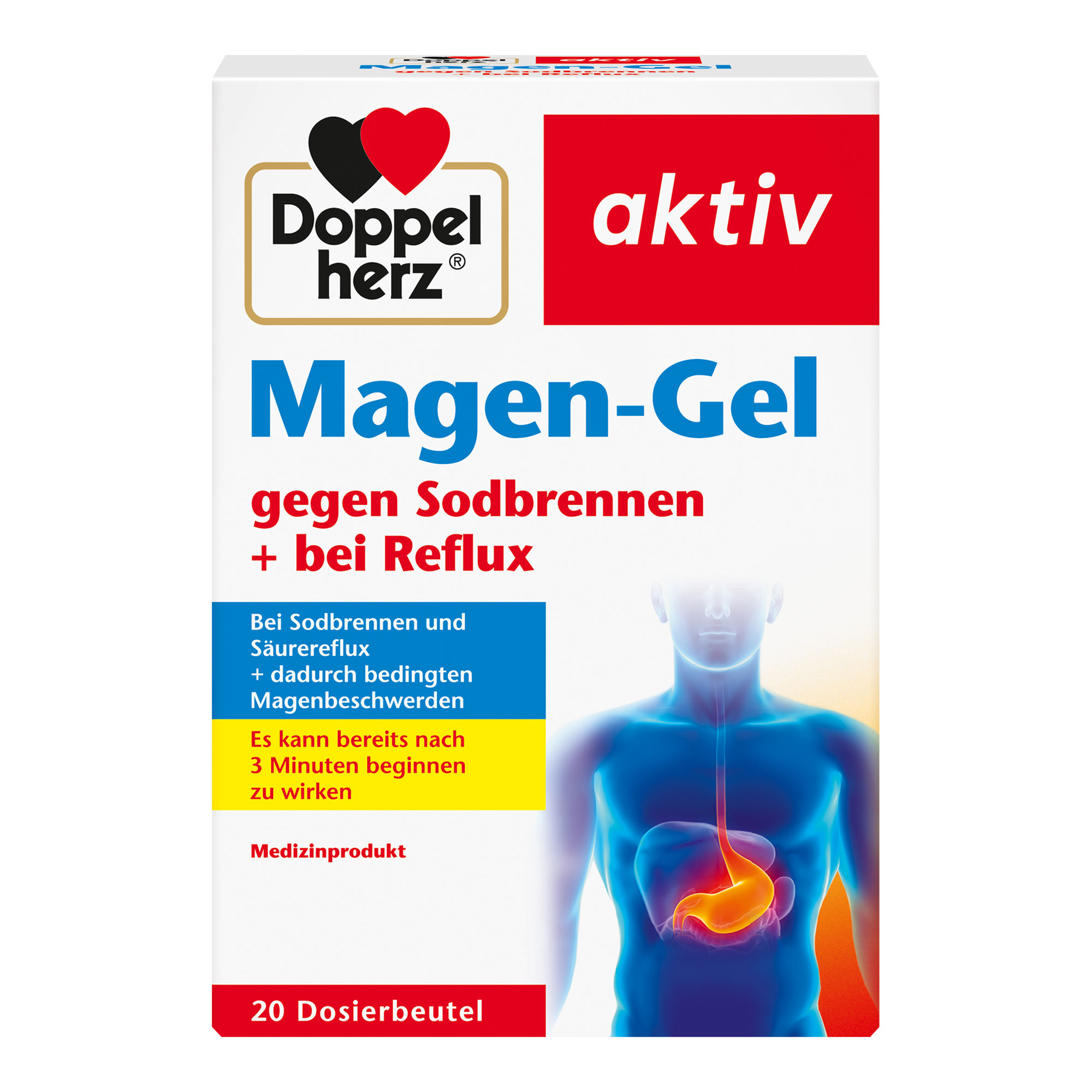 Doppelherz Magen-Gel gegen Sodbrennen + bei Reflux