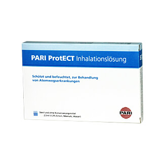 Pari Protect Inhalationslösung mit Ectoin Ampullen