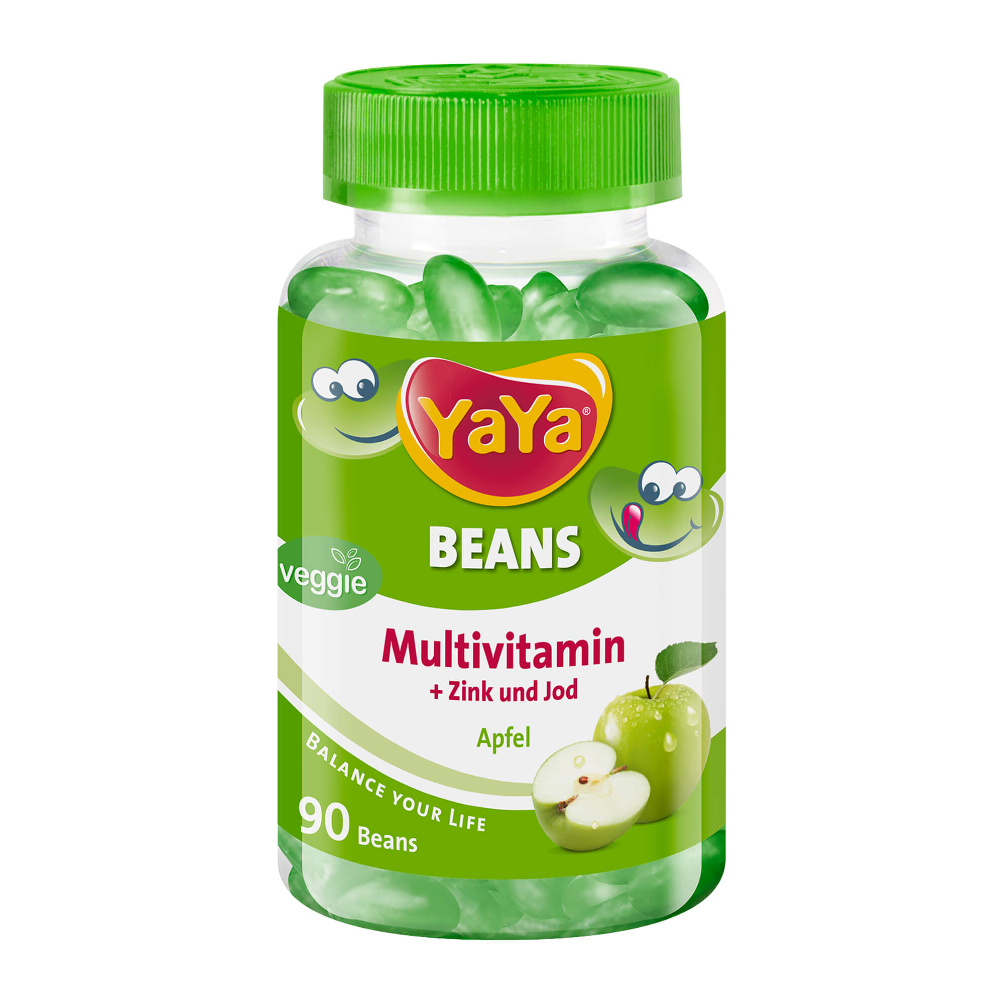 Yaya Beans Apfel Zink Und Jod Kaudragees - None