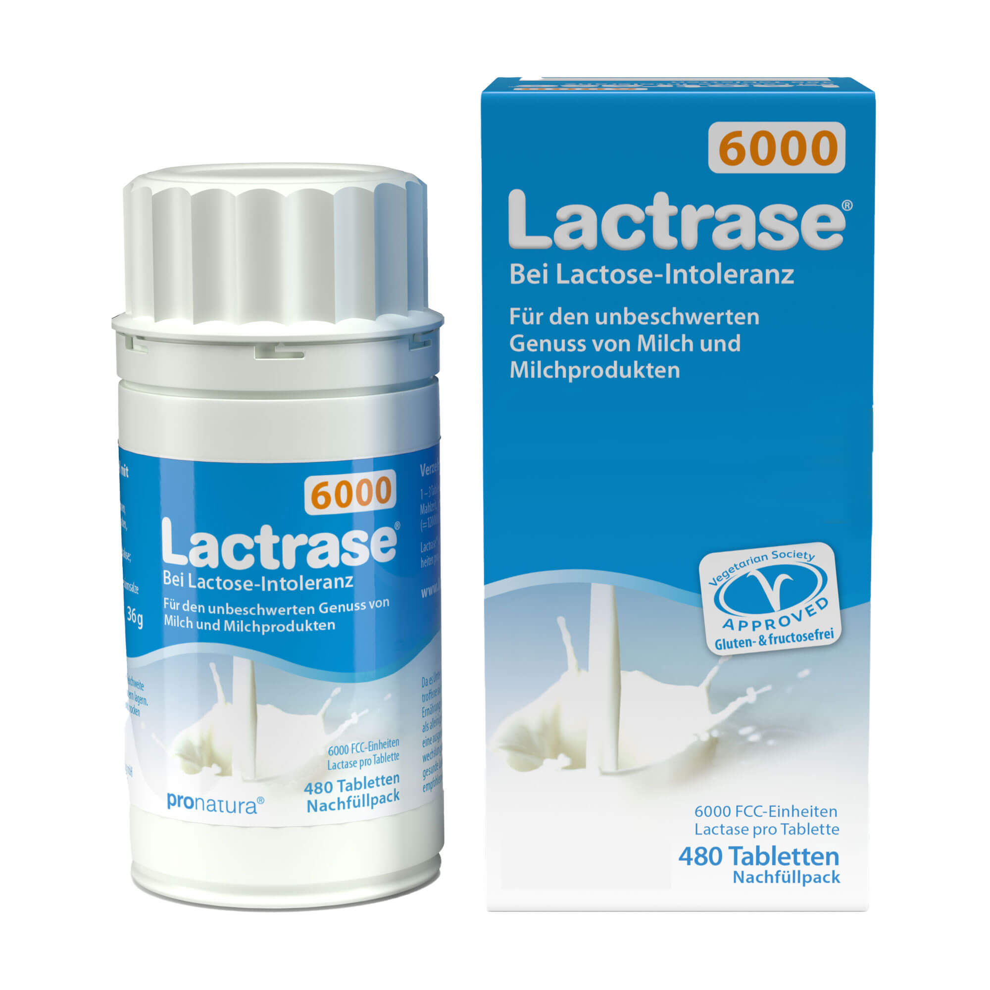 Lactrase 6.000 Fcc Tabletten Nachfüllpack - None