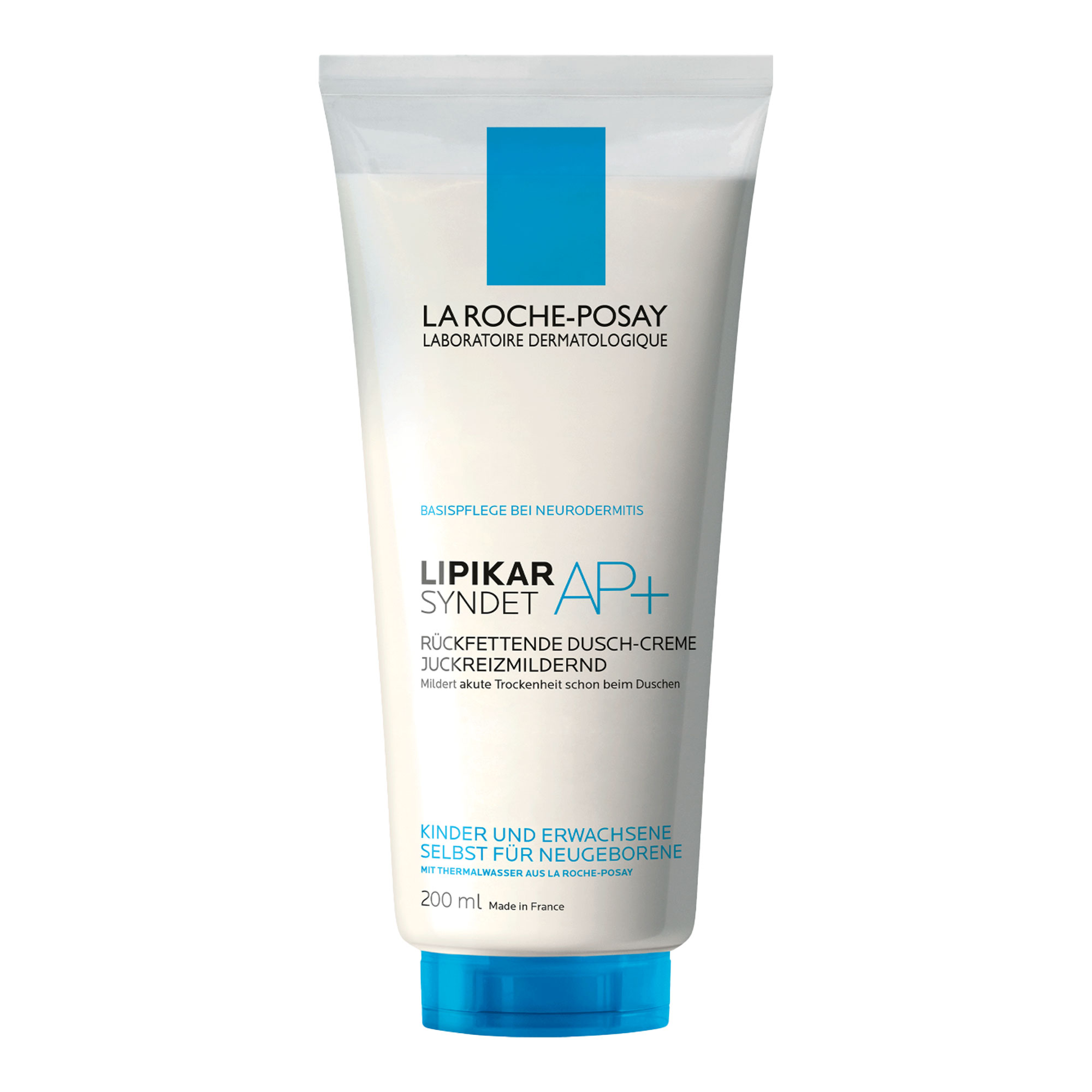 La Roche-Posay Lipikar Syndet AP+ kremiges Reinigungsgel Gegen Reizungen und Jucken der Haut 200 ml