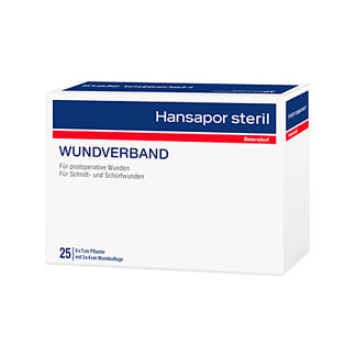 Hansapor steril Wundverband 6x7 cm