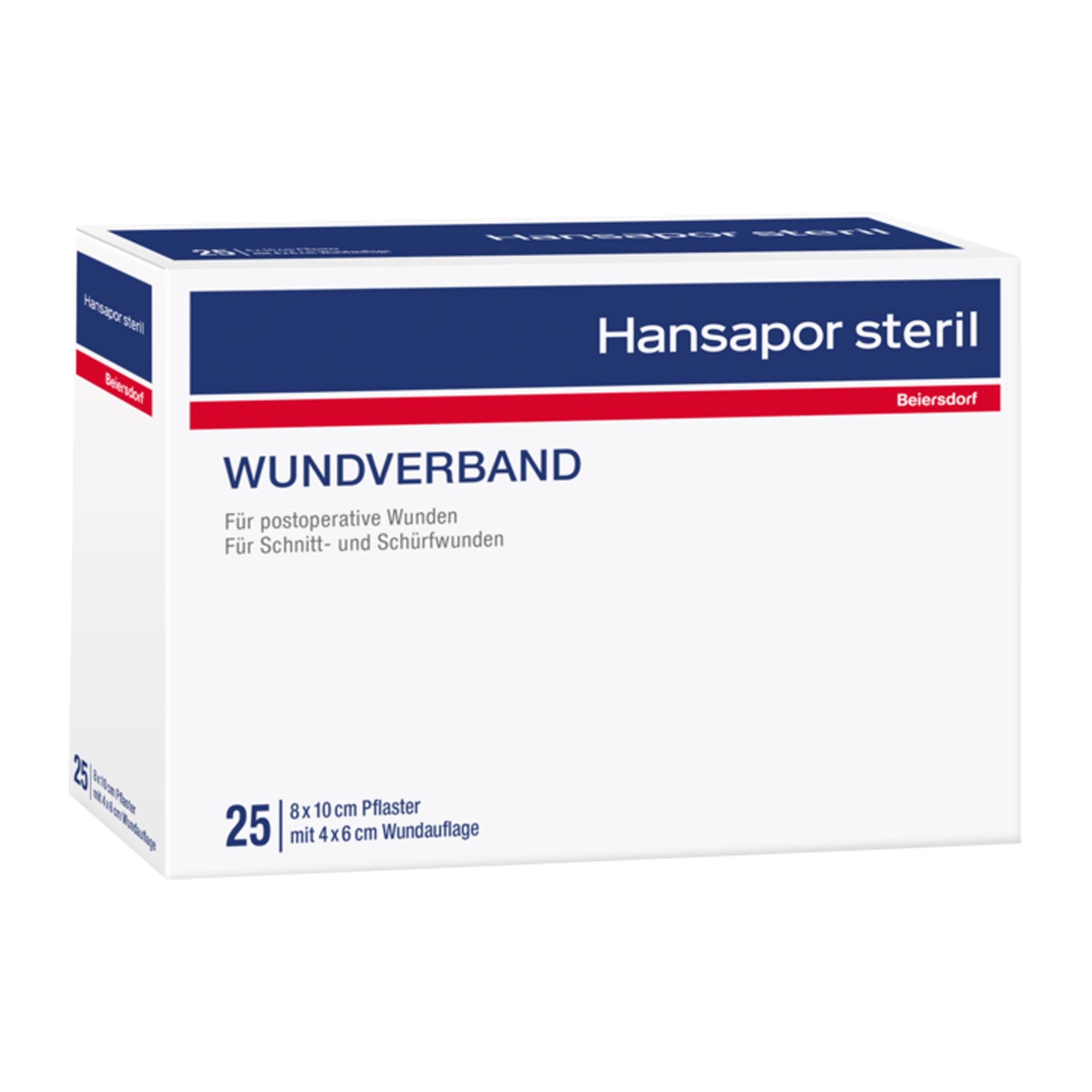 Hansapor Steril Wundverband 8 X 10 Cm - None