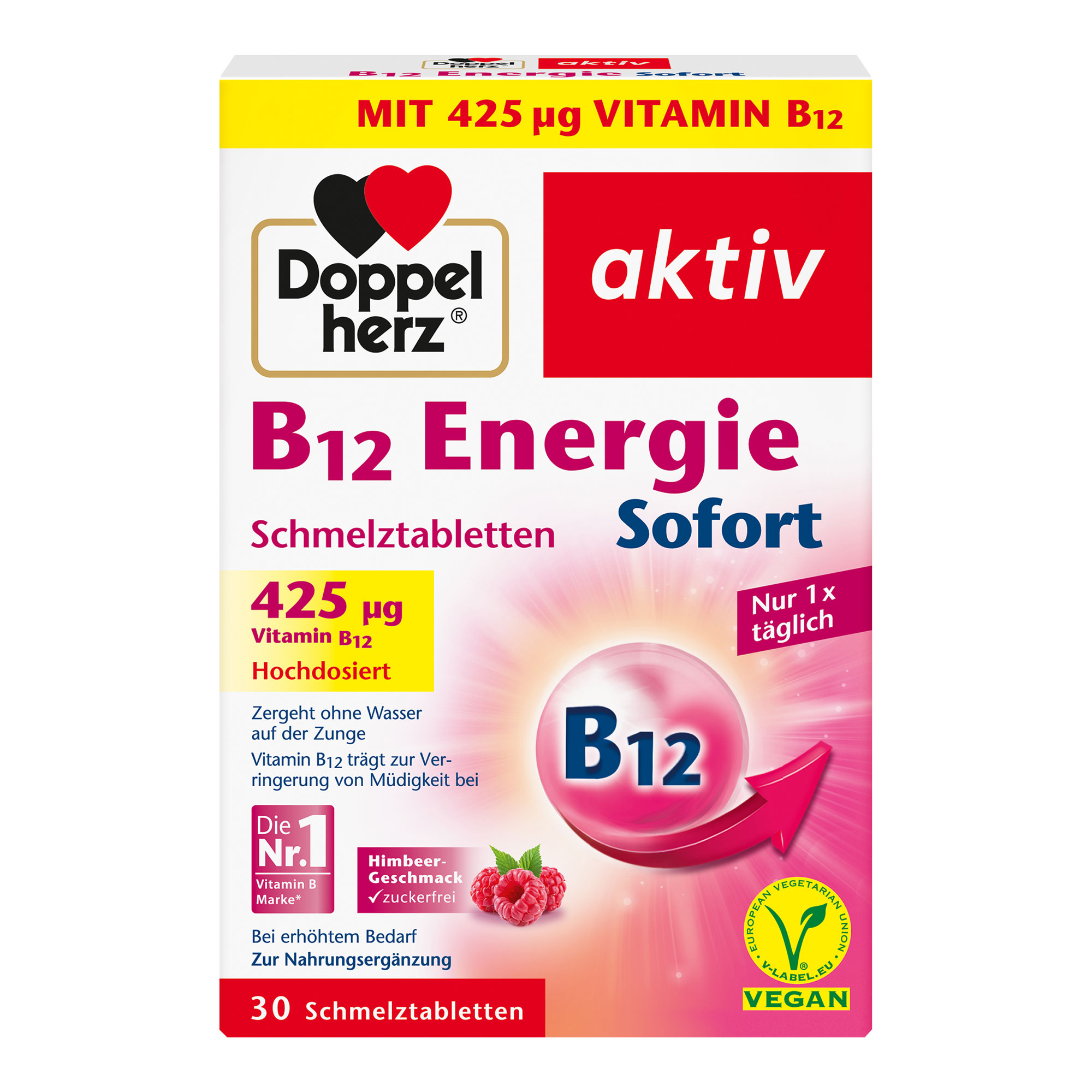 Doppelherz Aktiv B12 Energie Sofort Schmelztabletten - None