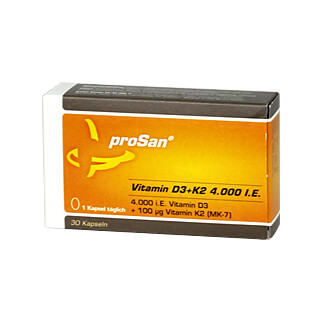 Prosan Vitamin D3+K2 4.000 I.E. Kapseln - None