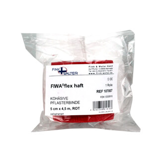 Fiwa Flex Haft 5 Cm X 4,5 M Rot - None