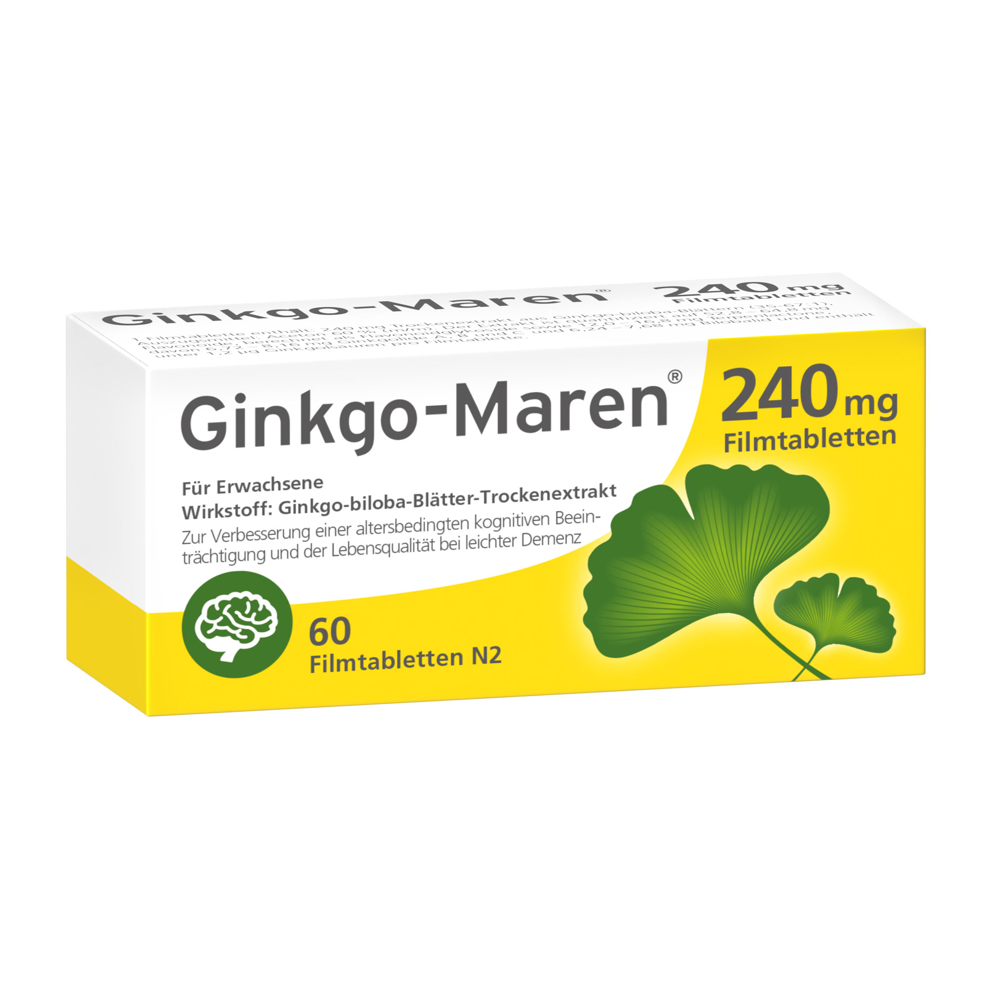 Ginkgo-Maren 240 Mg Filmtabletten - None