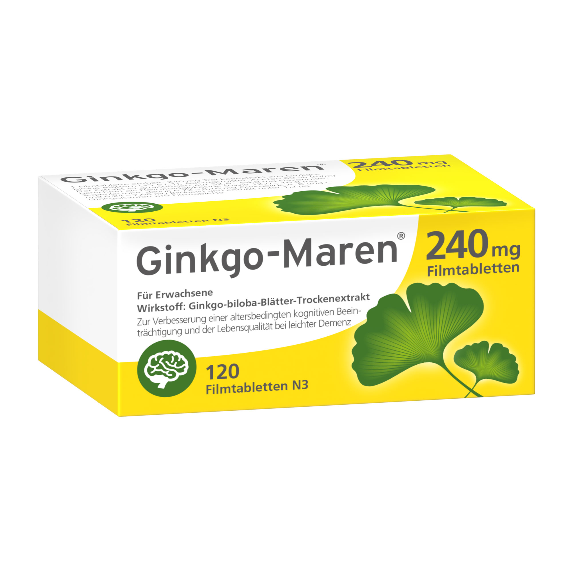 Ginkgo-Maren 240 Mg Filmtabletten - None