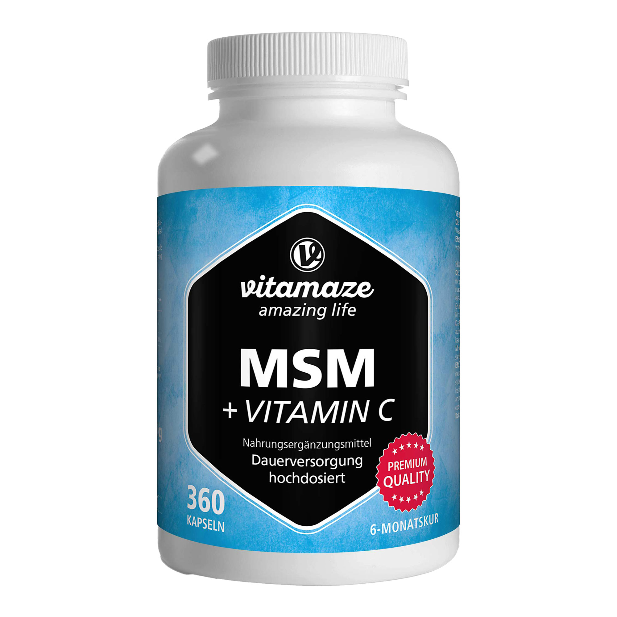 Vitamaze Msm Hochdosiert+Vitamin C Kapseln - None