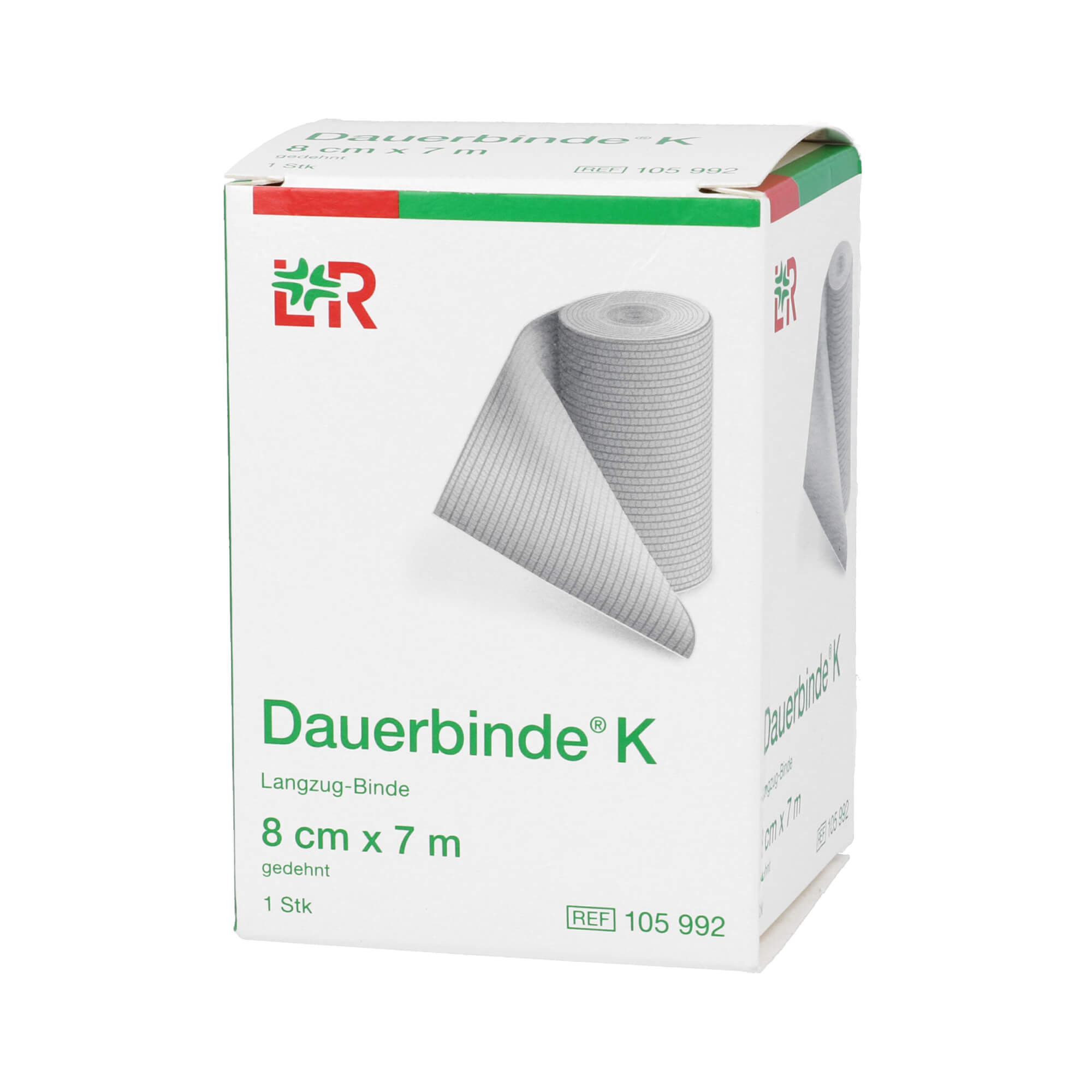 Dauerbinde kräftig 8 cmx7 m