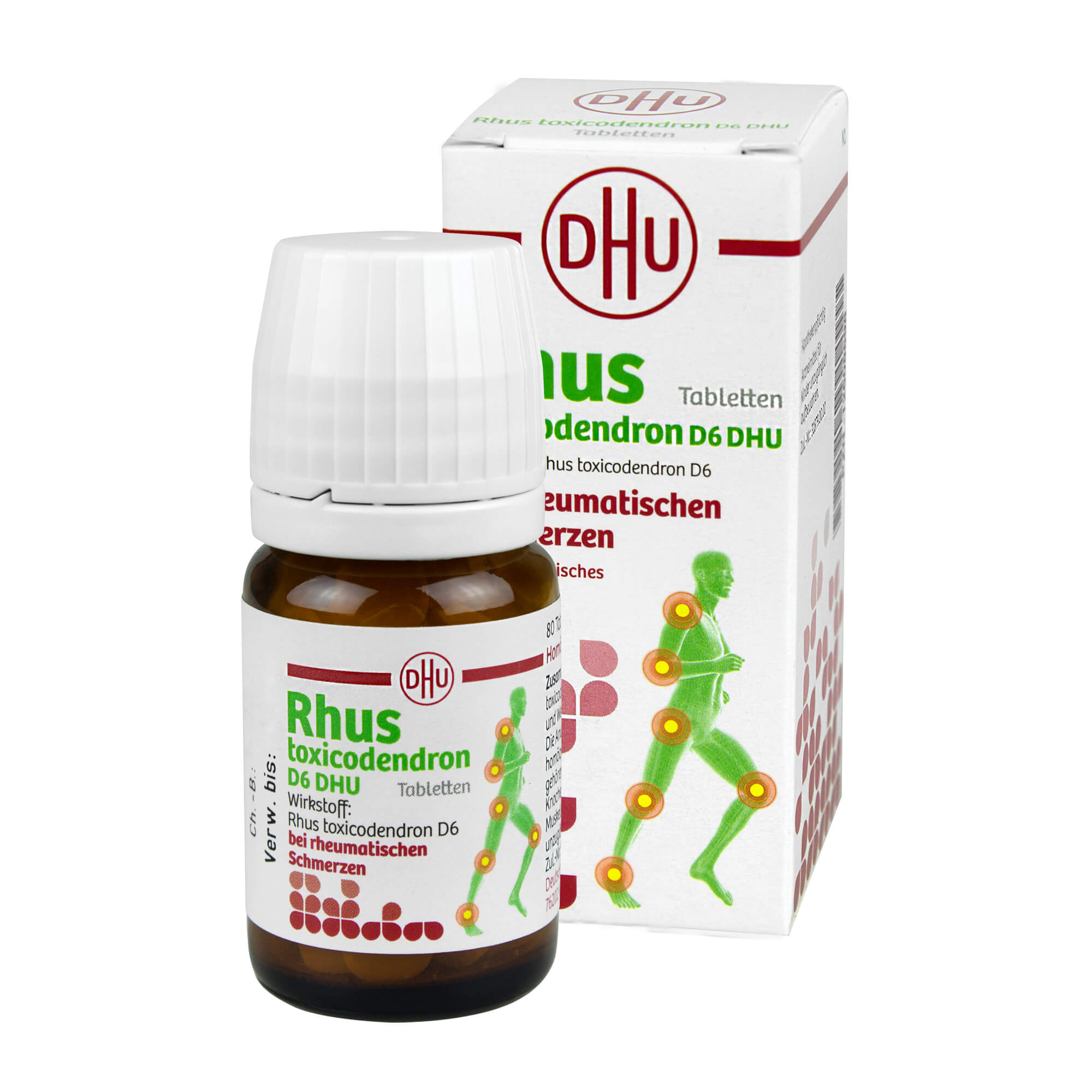 Rhus Toxicodendron D6 Dhu Tabletten Rheumatische Schmerzen - None