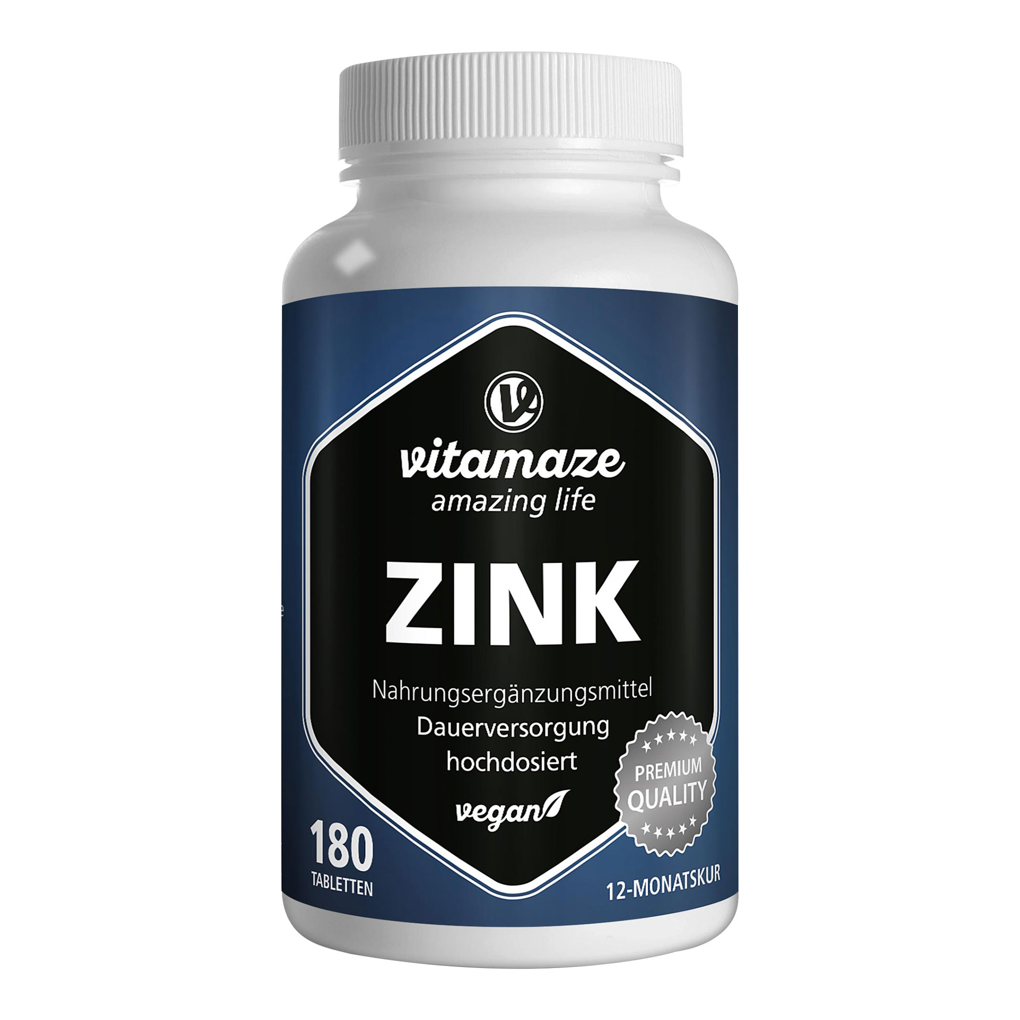 Vitamaze Zink 25 Mg Hochdosiert Vegane Tabletten - None