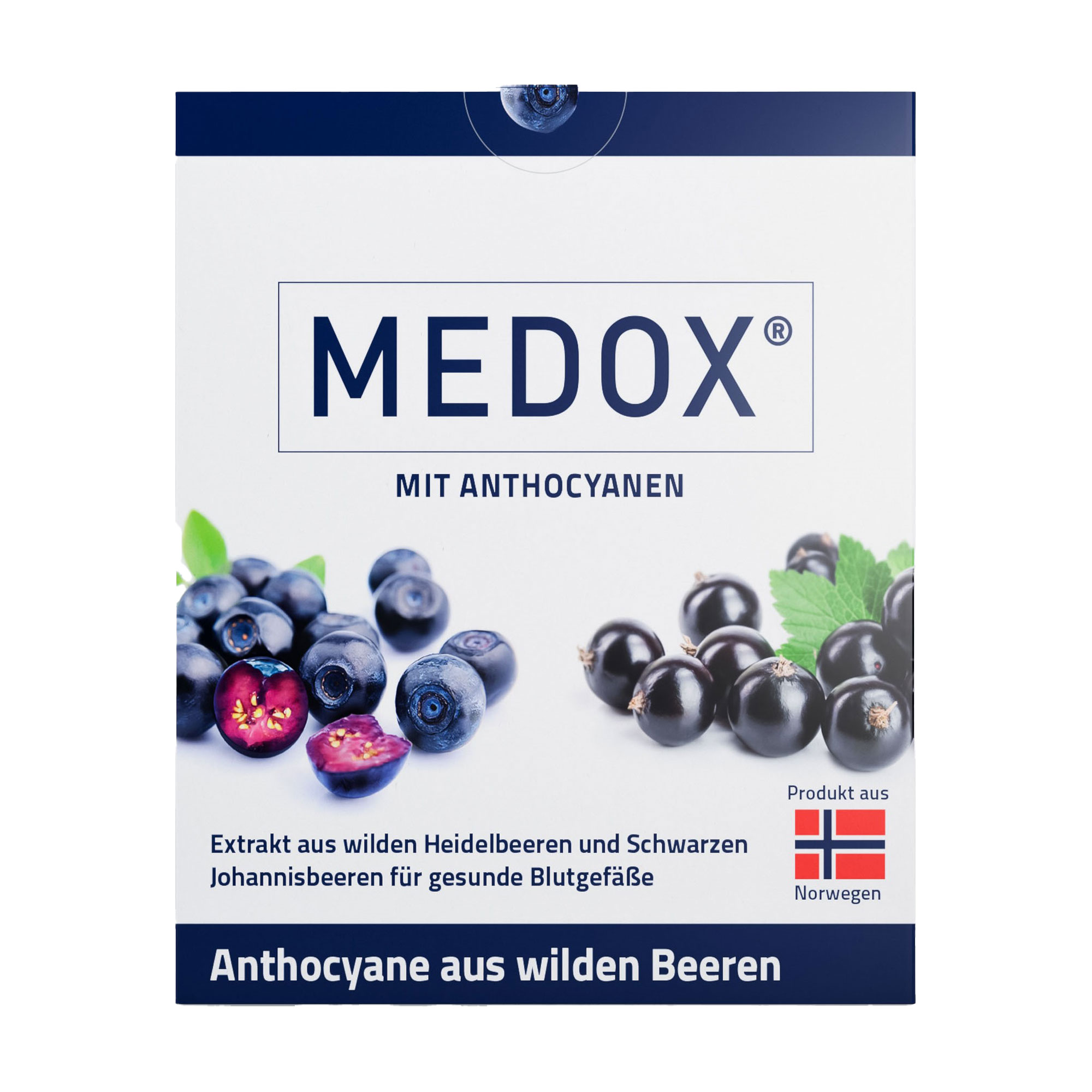 Medox Anthocyane Aus Wilden Beeren Kapseln - None