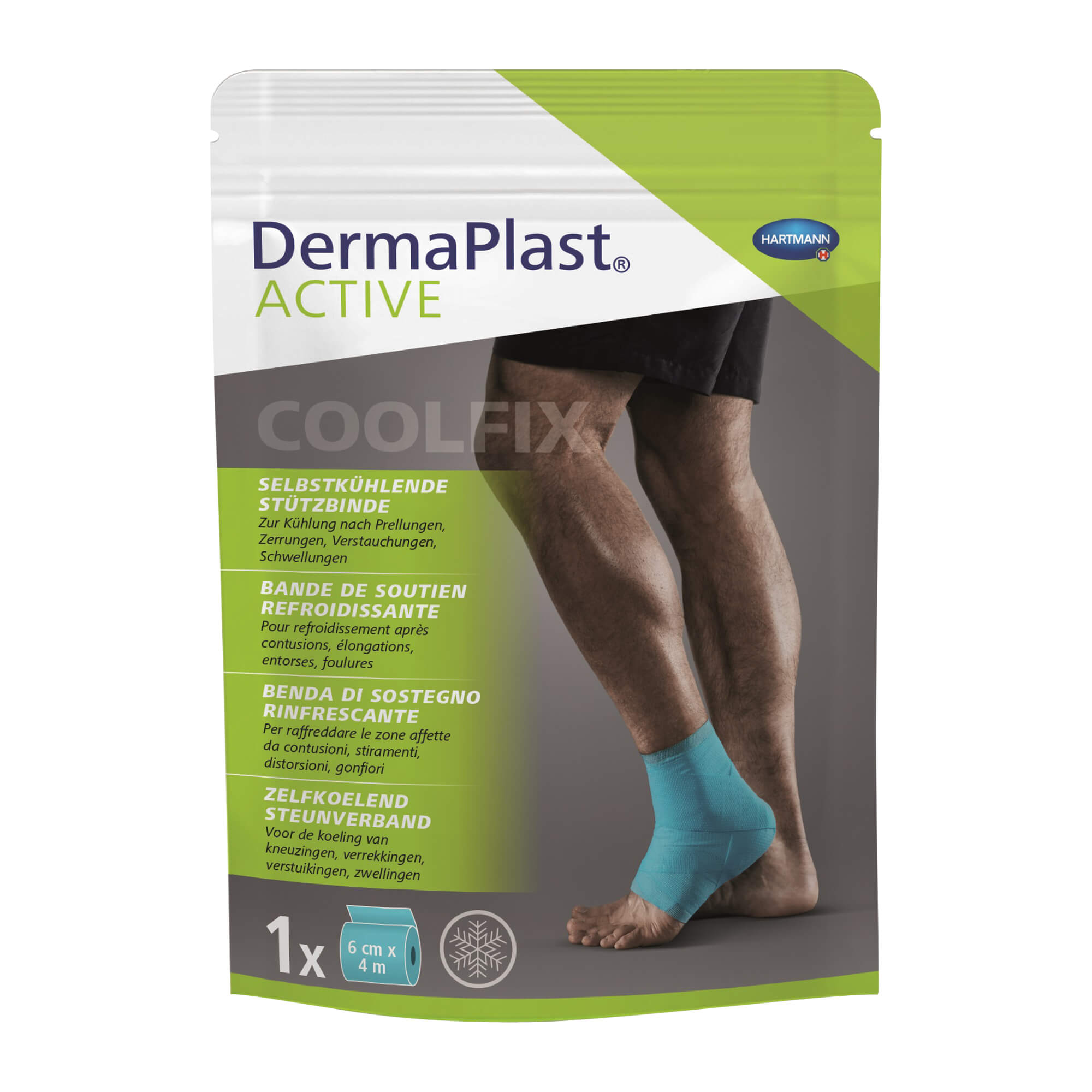 Dermaplast Active Coolfix Stützbinde 6Cm X 4M - None