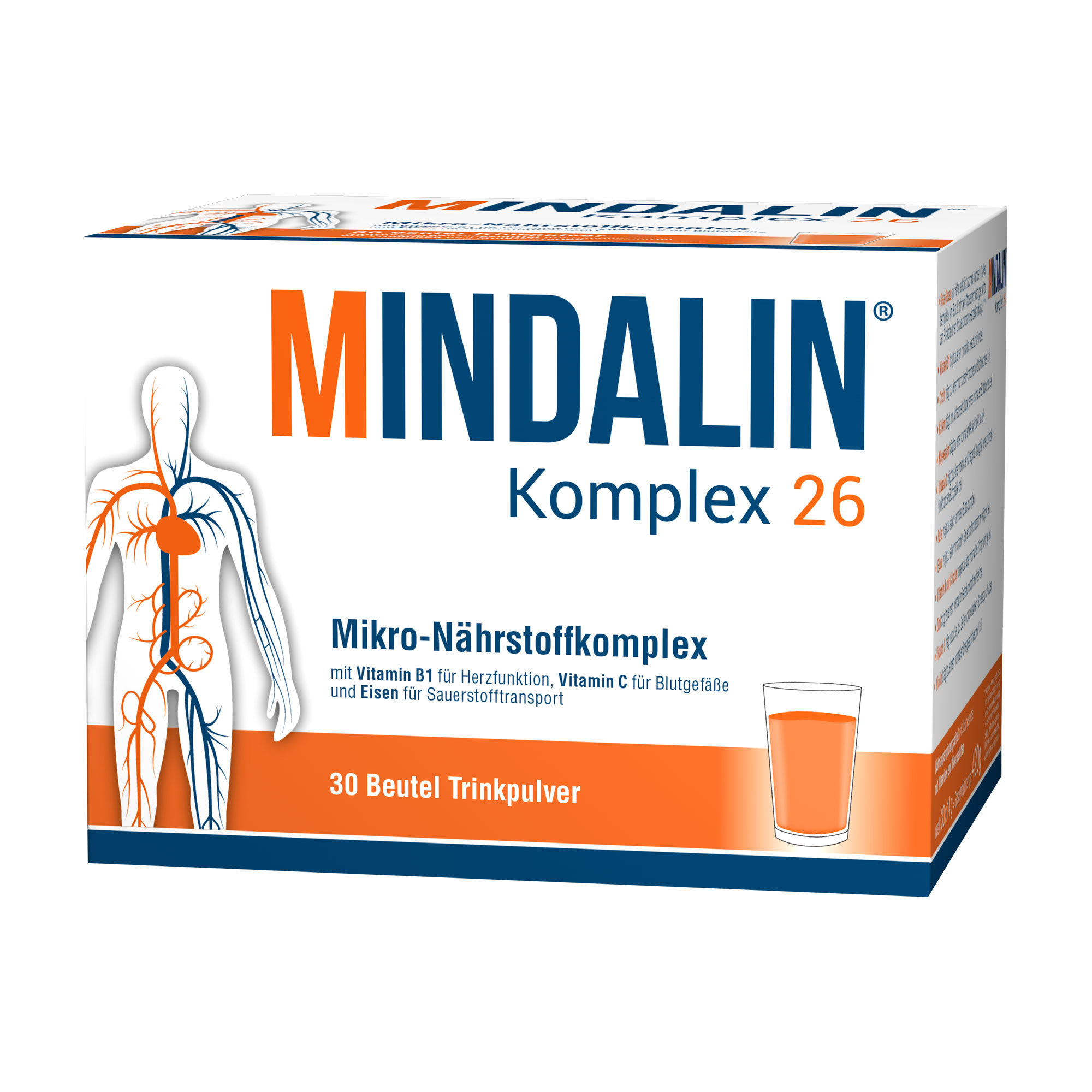 Mindalin Komplex 26 Pulver Nahrungsergã¤Nzungsmittel - None