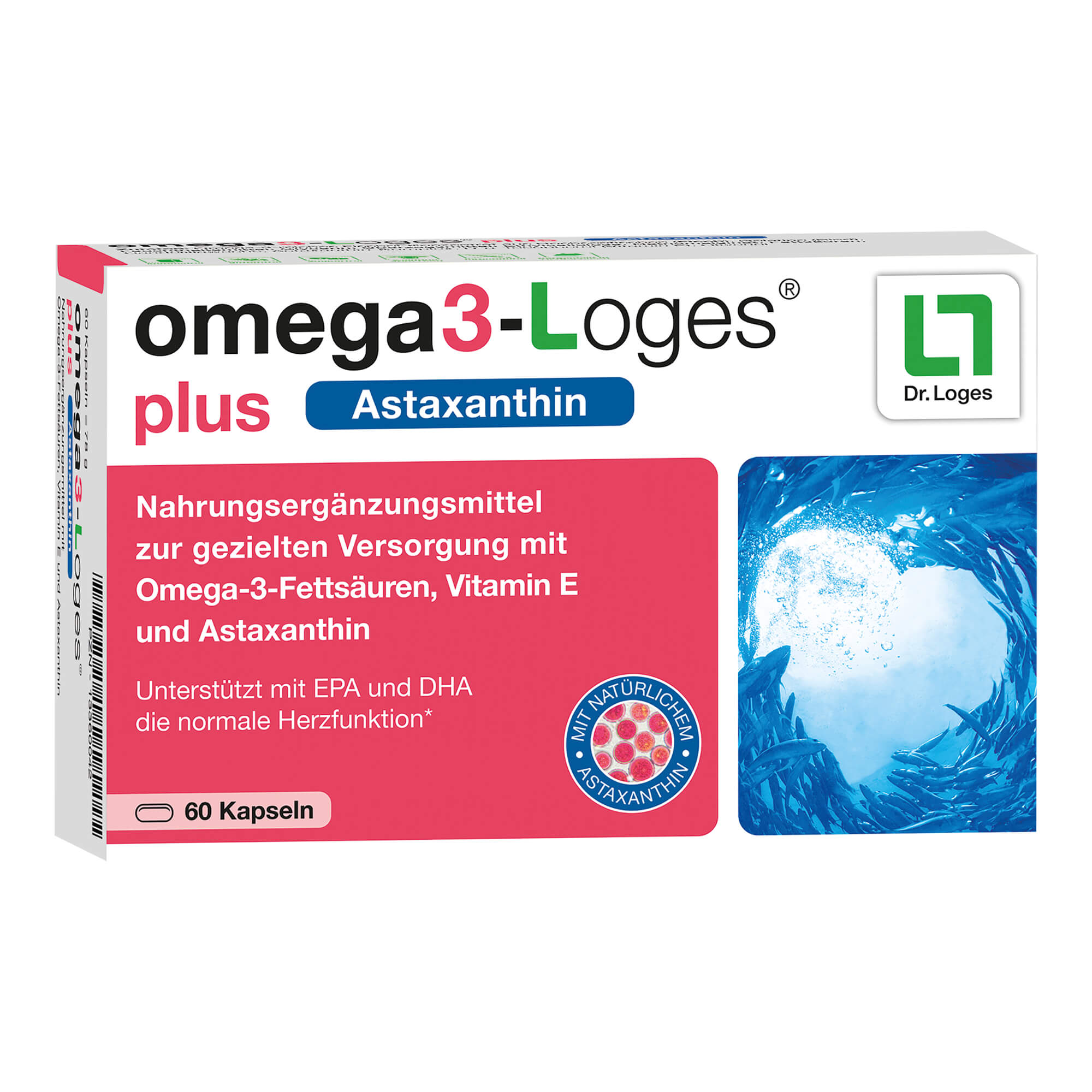 Omega3-Loges Plus Kapseln - None