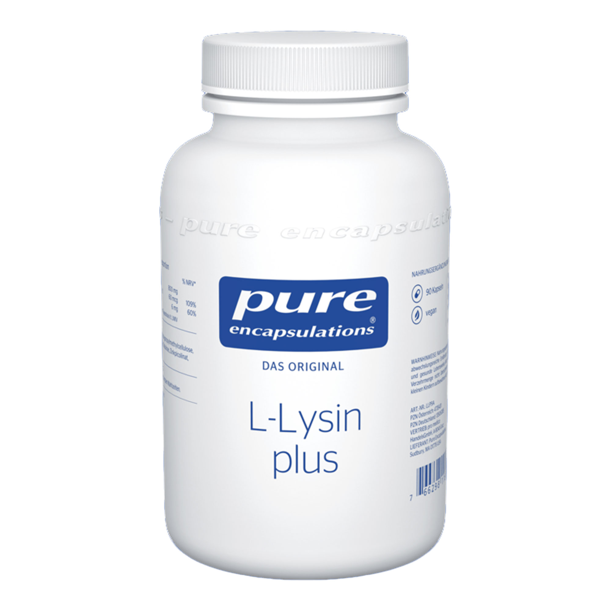 Pure Encapsulations L-Lysin Plus Kapseln - None