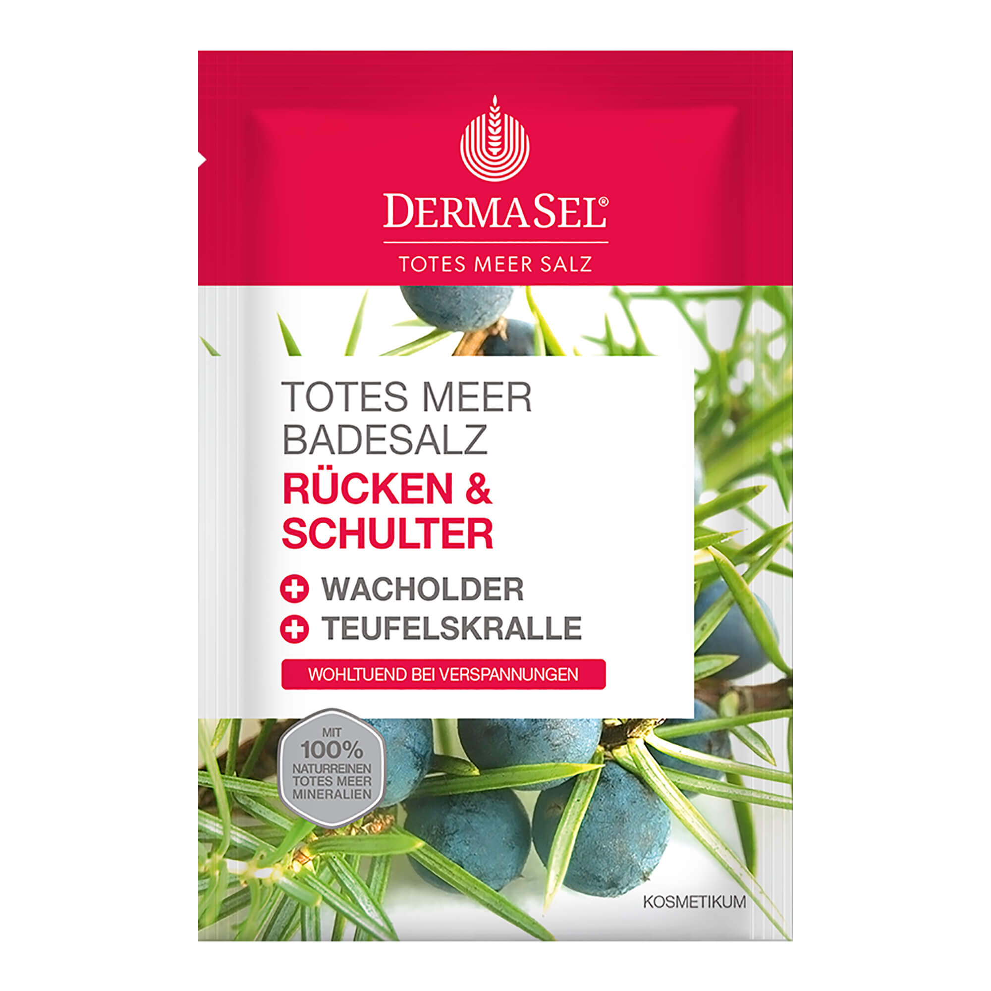 Dermasel Totes Meer Badesalz Rücken & Schulter 80 g