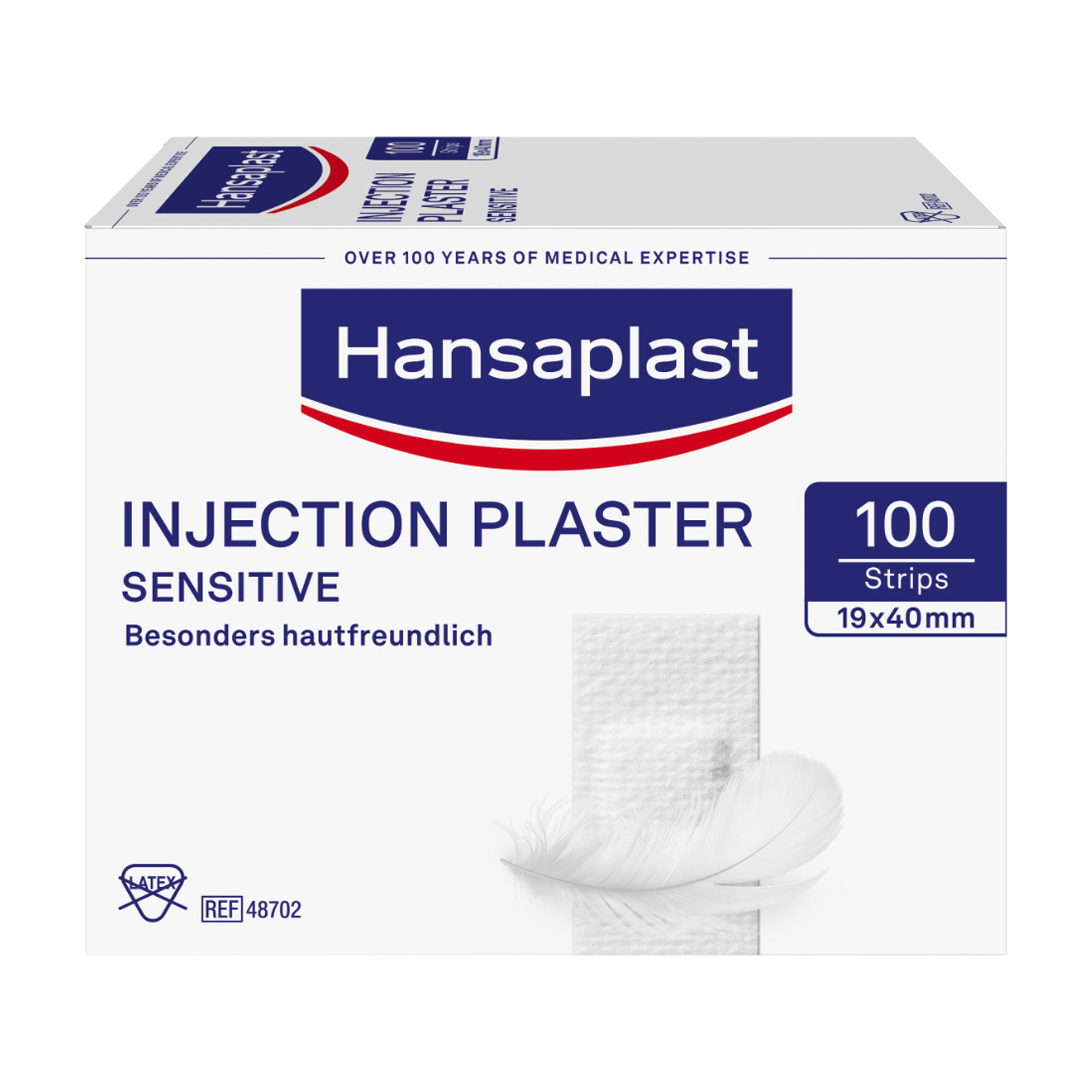 Hansaplast Sensitive Injektionspflaster 1,9x4 cm