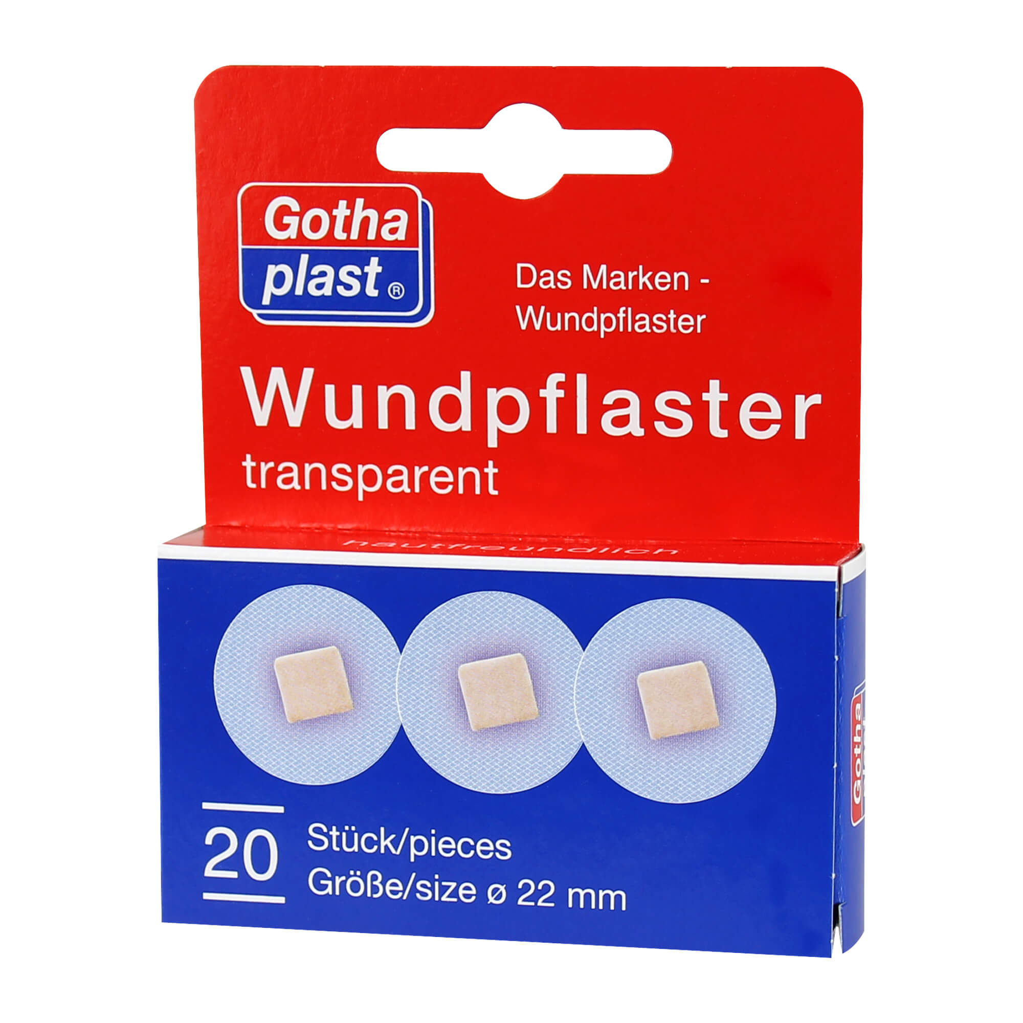 Gothaplast Wundpflaster 2,2 Cm Transparent - None