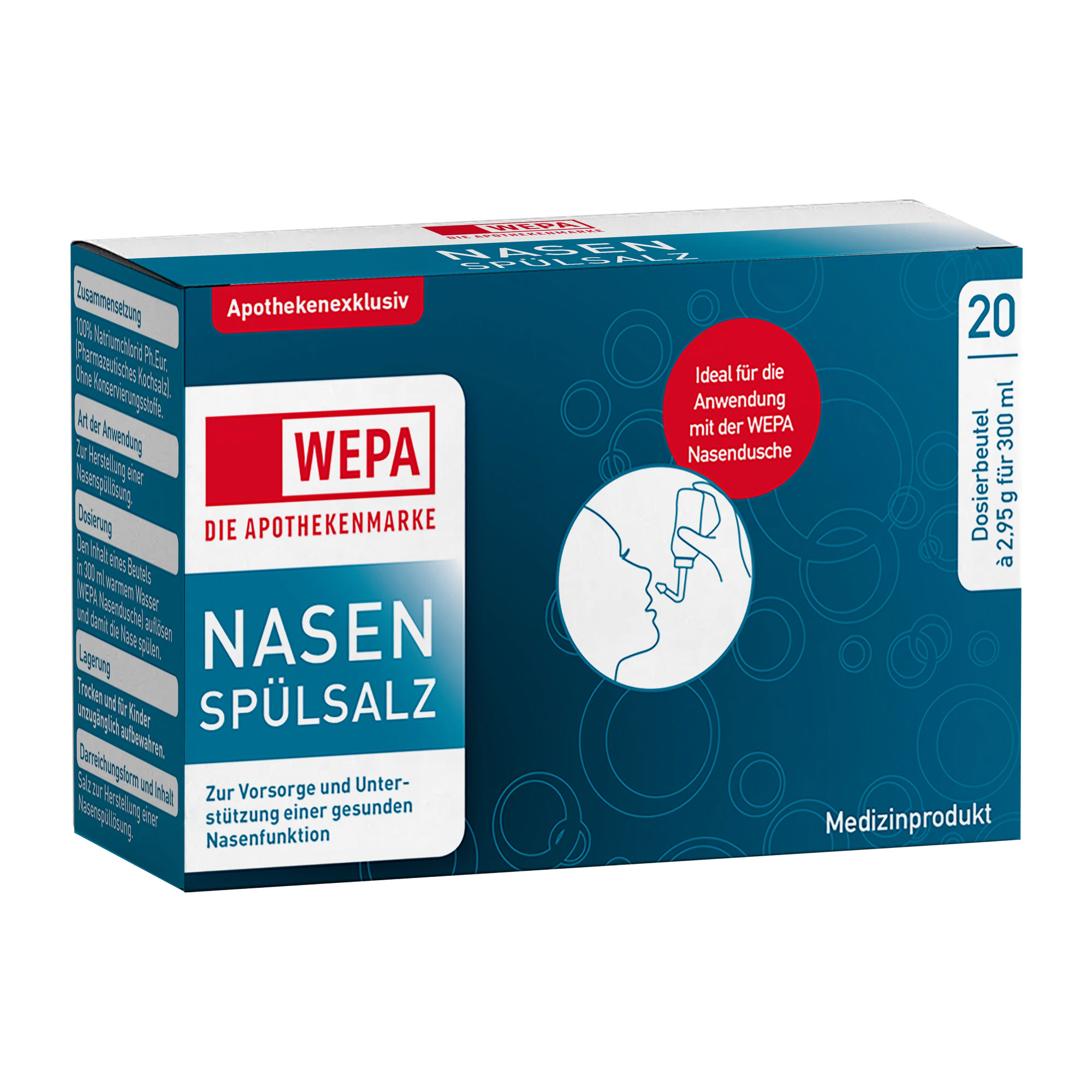 Wepa Nasenspülsalz - None