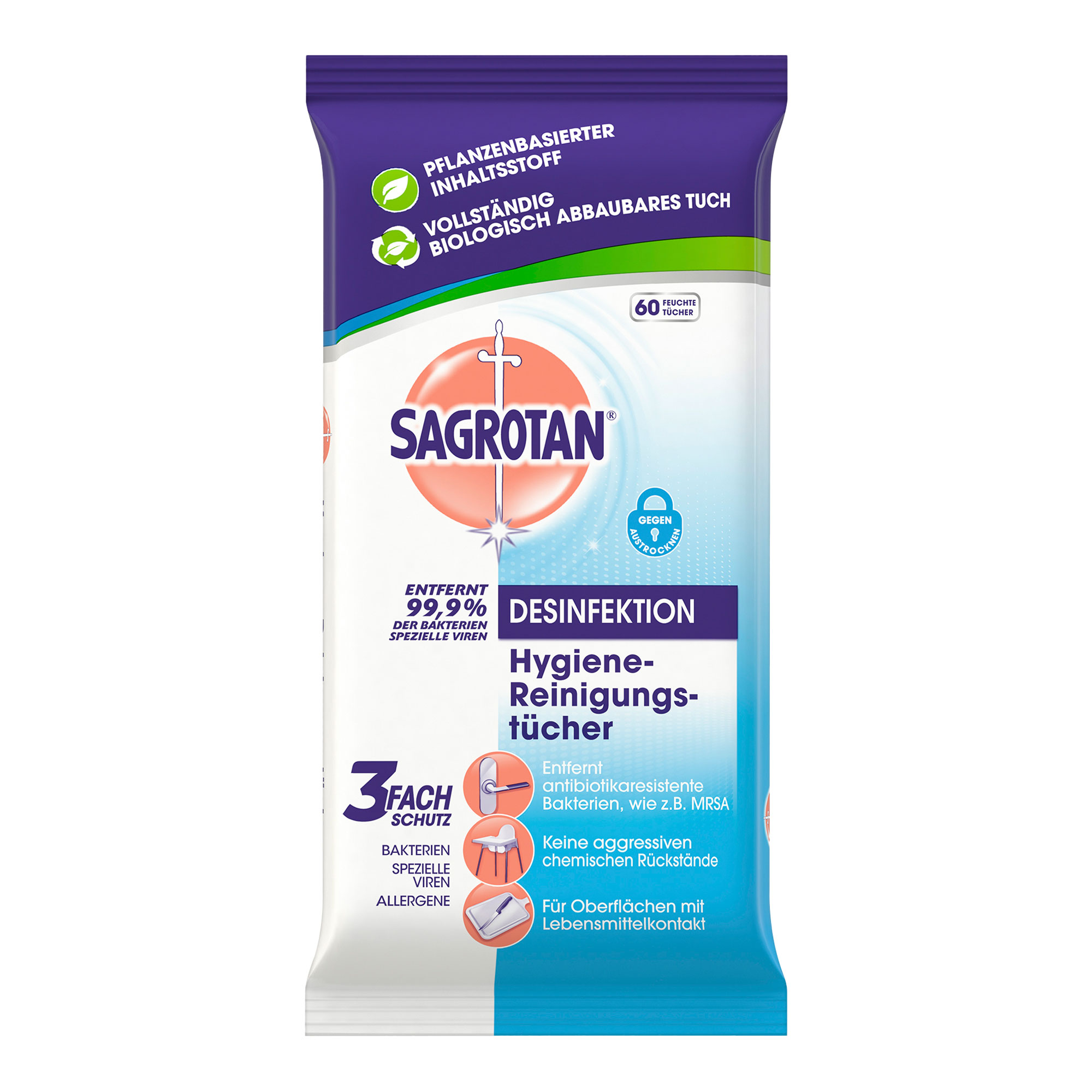 Sagrotan Hygiene Reinigungstücher - None