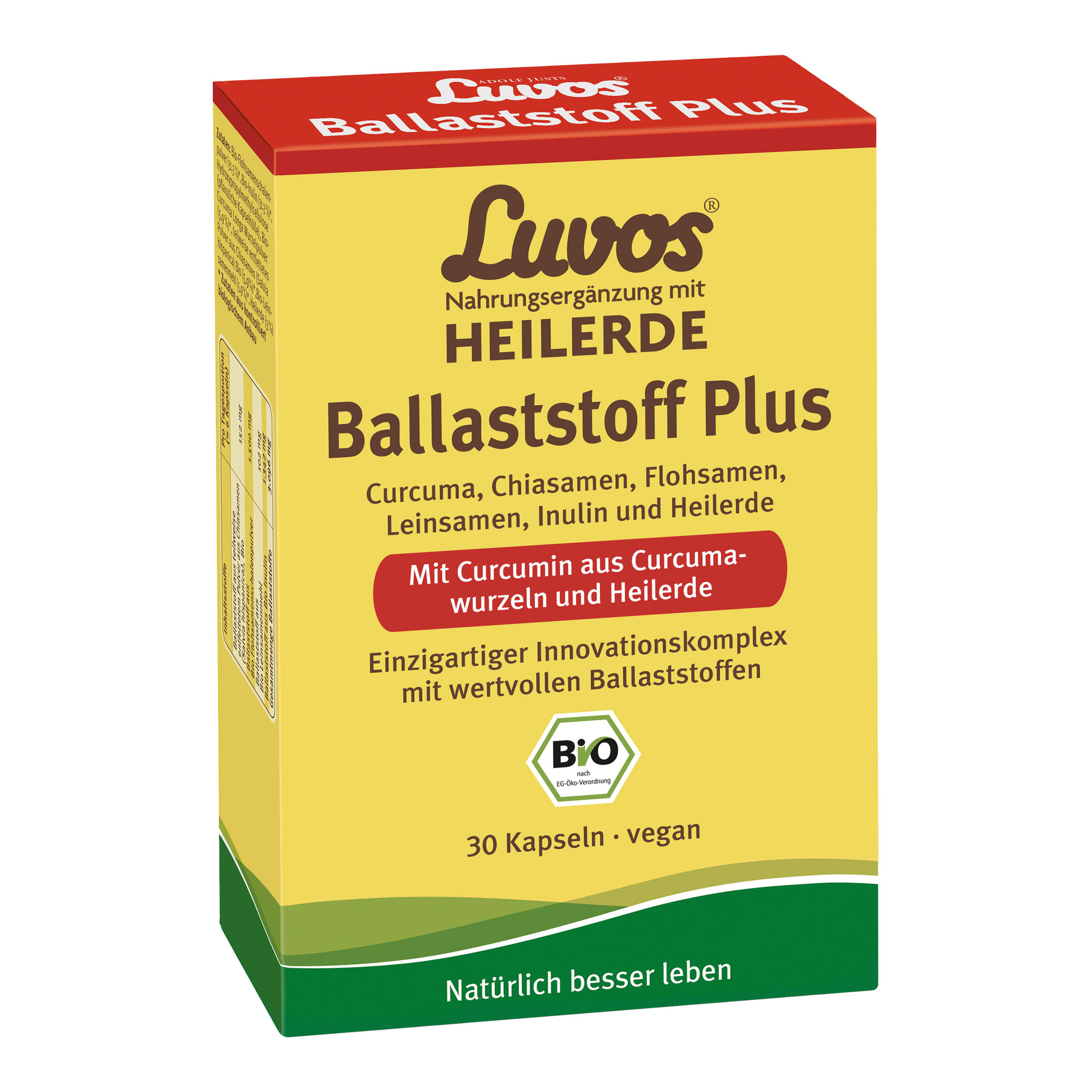 Luvos Heilerde Bio Ballaststoff Plus Kapseln