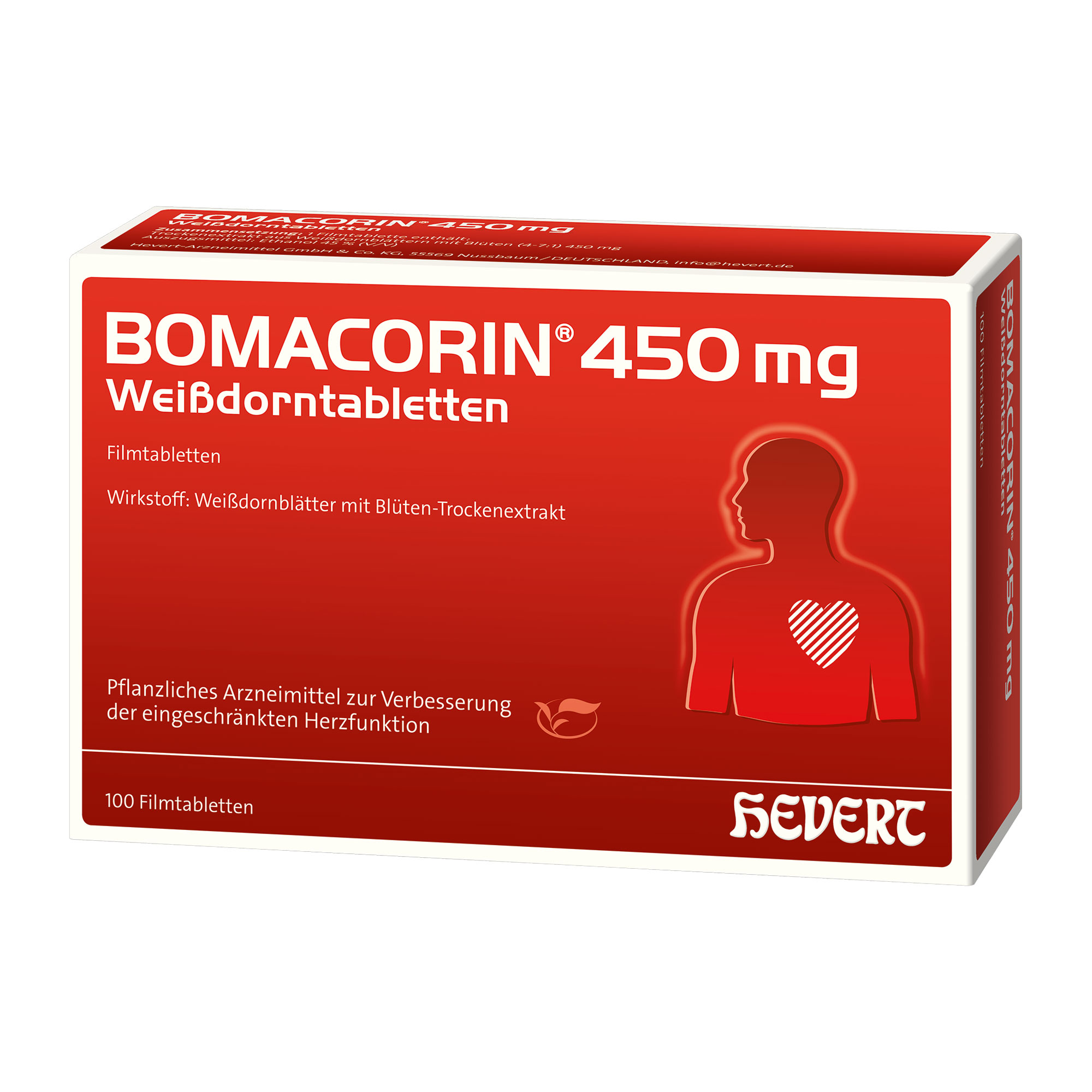 Bomacorin 450 Mg Weißdorntabletten - None