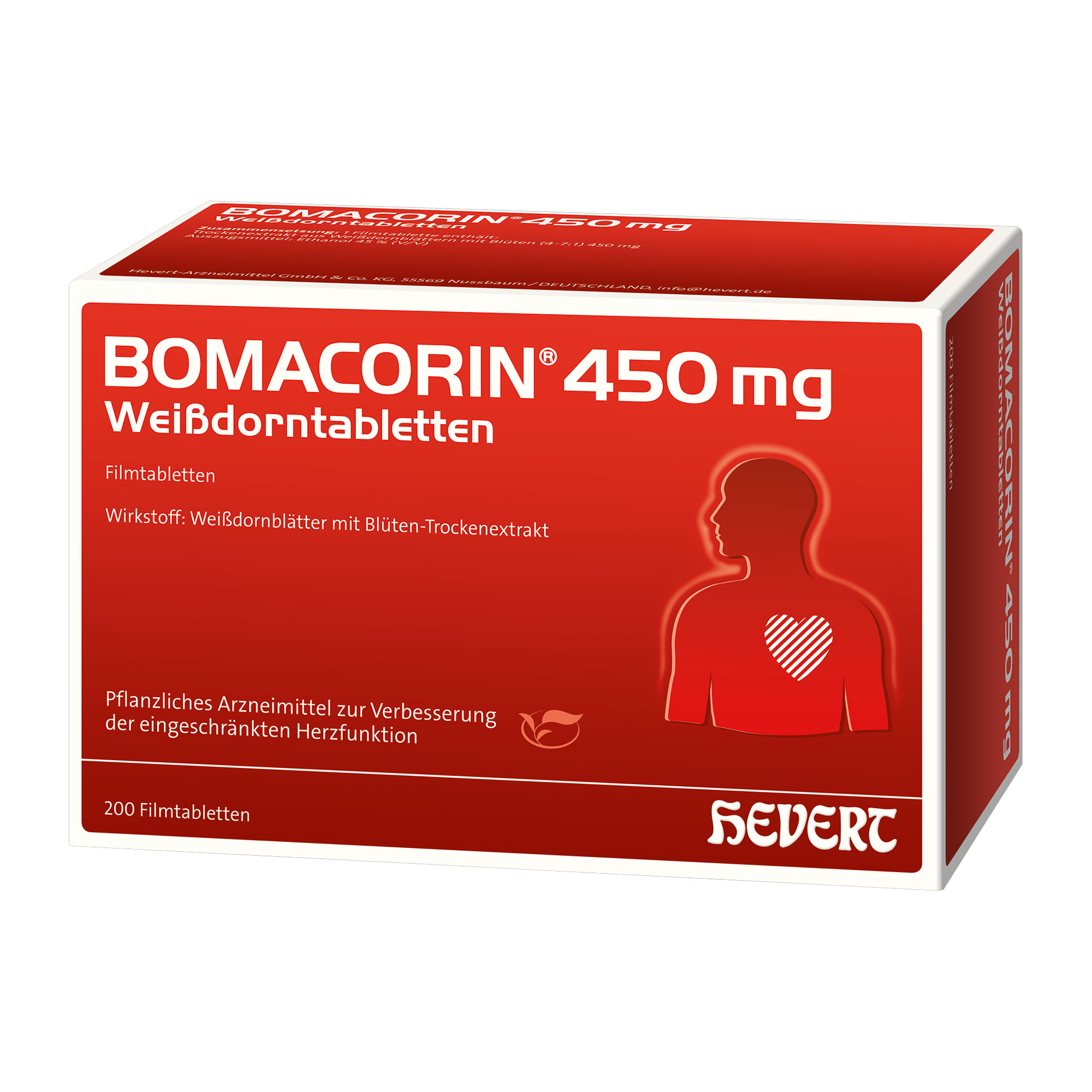 Bomacorin 450 Mg Weißdorntabletten Filmtabletten - None