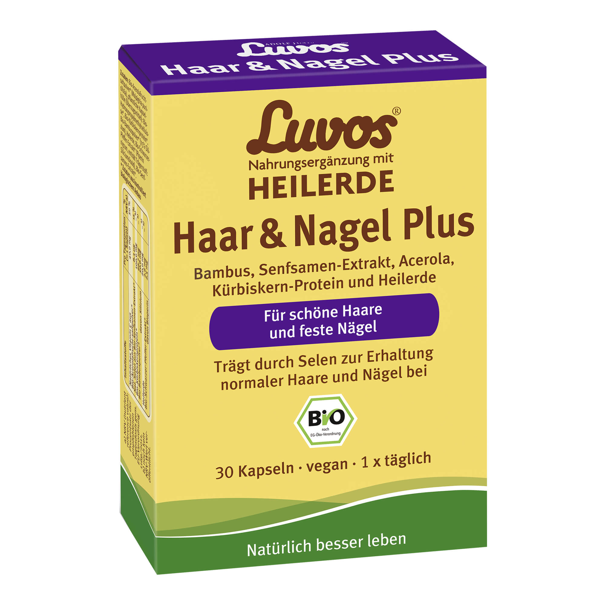 Luvos Heilerde Bio Haar & Nagel Plus Kapseln