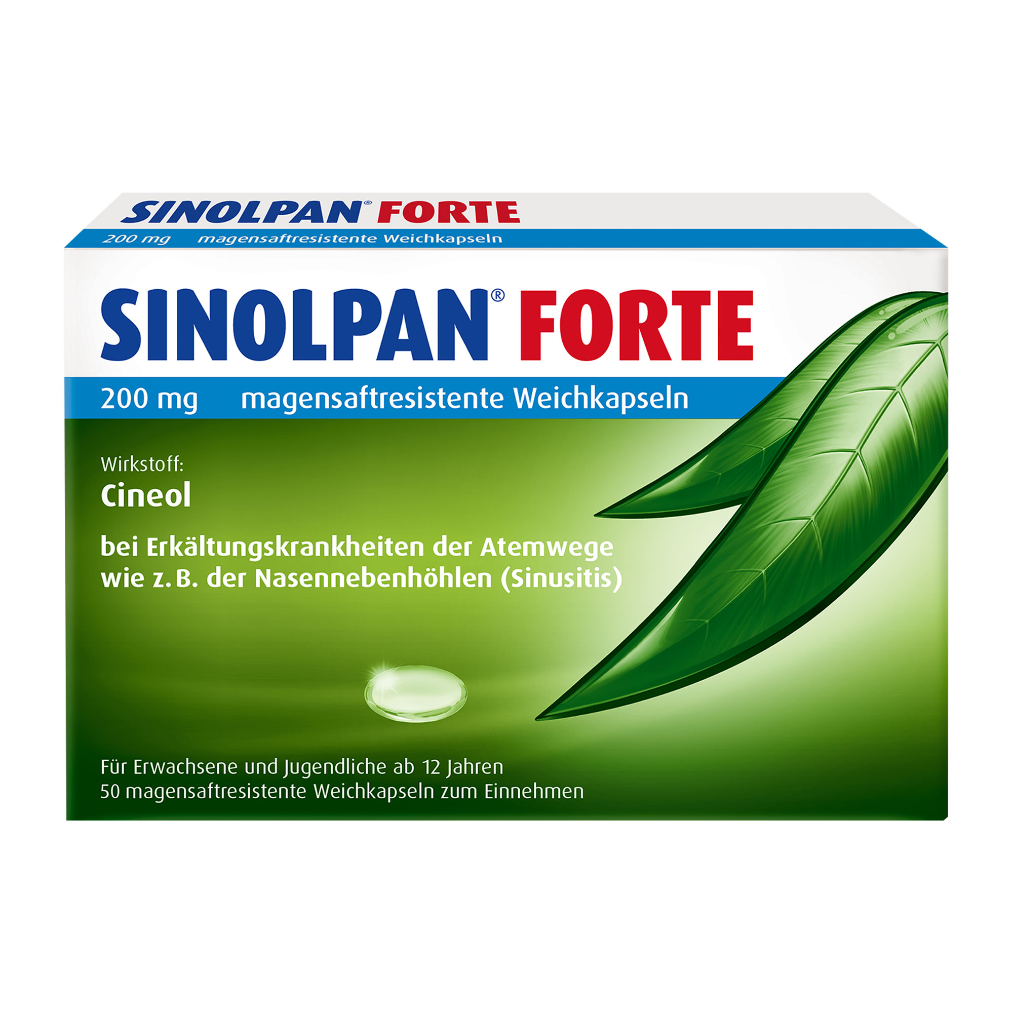 Sinolpan Forte 200 Mg Magensaftresistente Weichkapseln - None