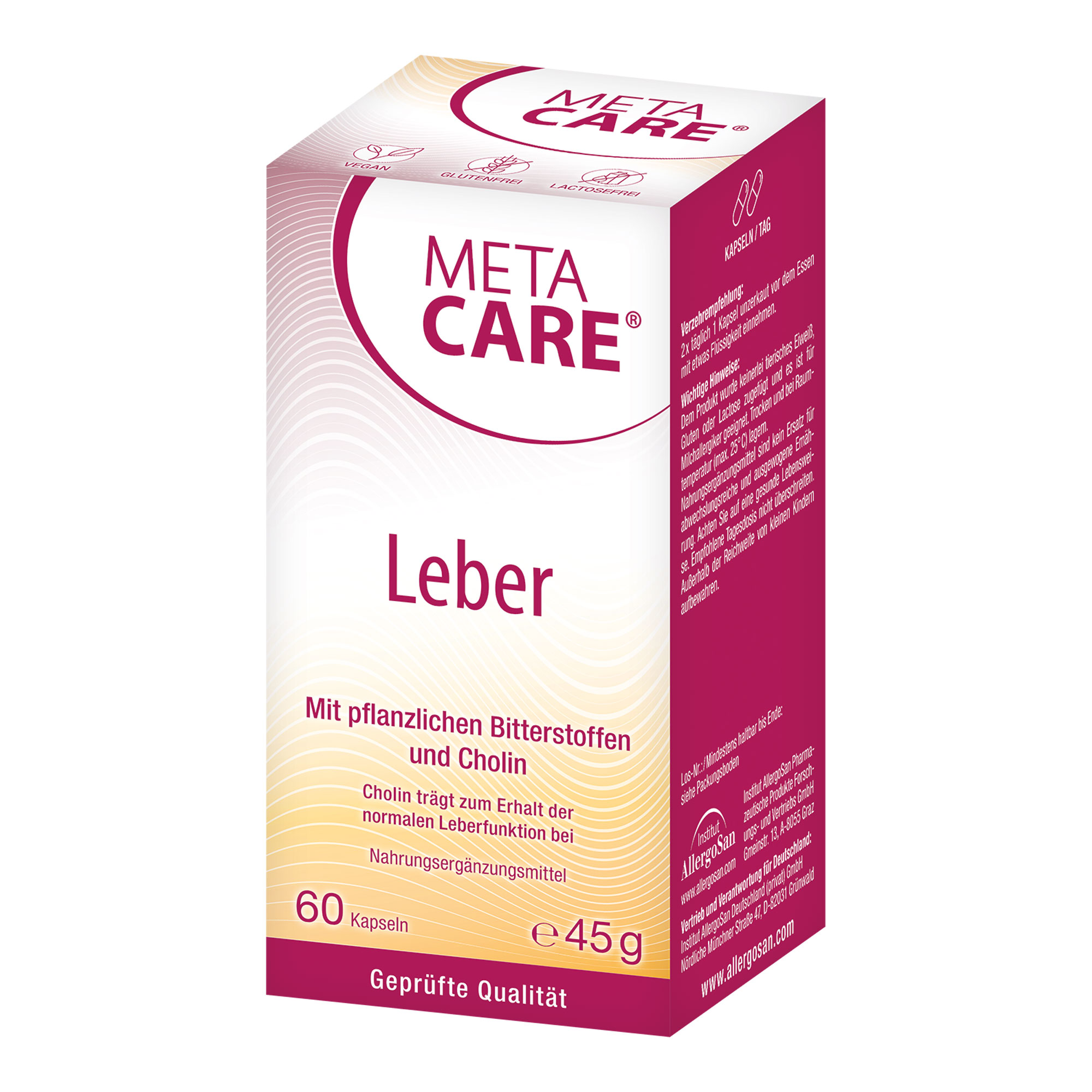 Meta-Care Leber Kapseln 60 St