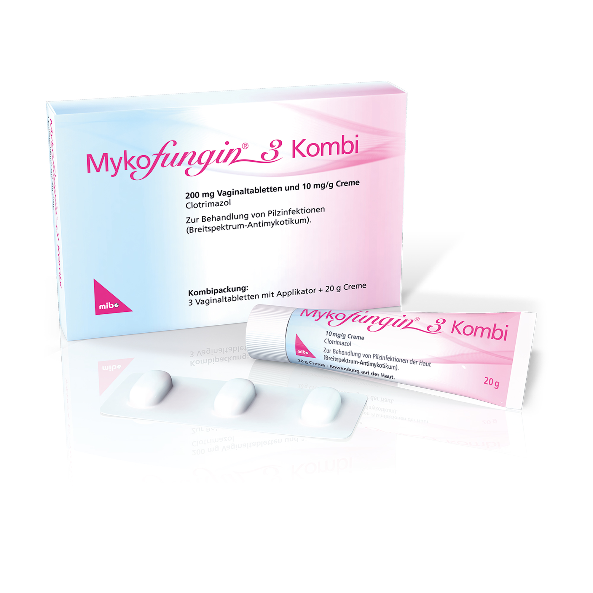 Mykofungin 3 Kombipackung Tabletten Und Creme - None