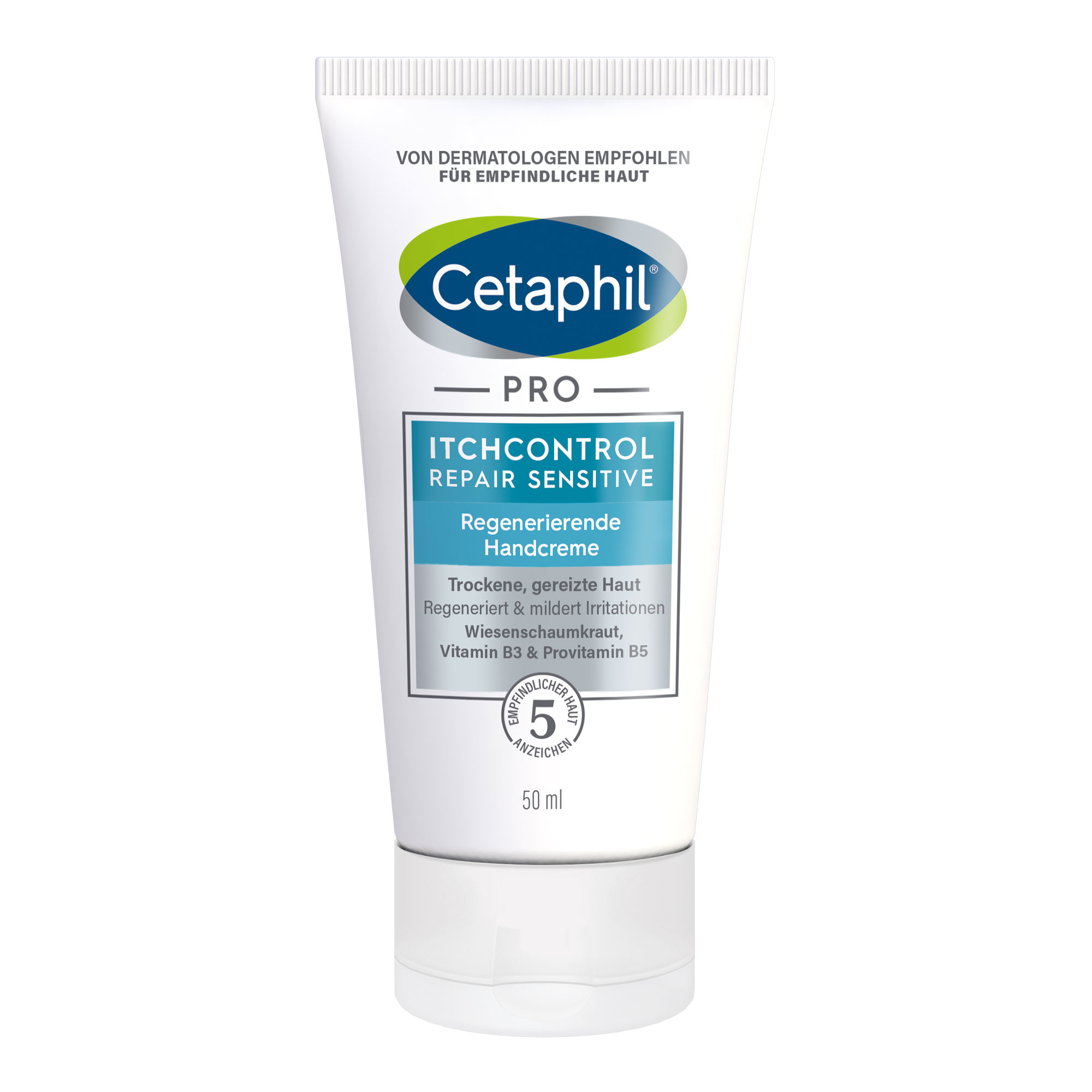 Cetaphil Pro ItchControl Sensitive regenerierende Handcreme für empfindliche Oberhaut 50 ml