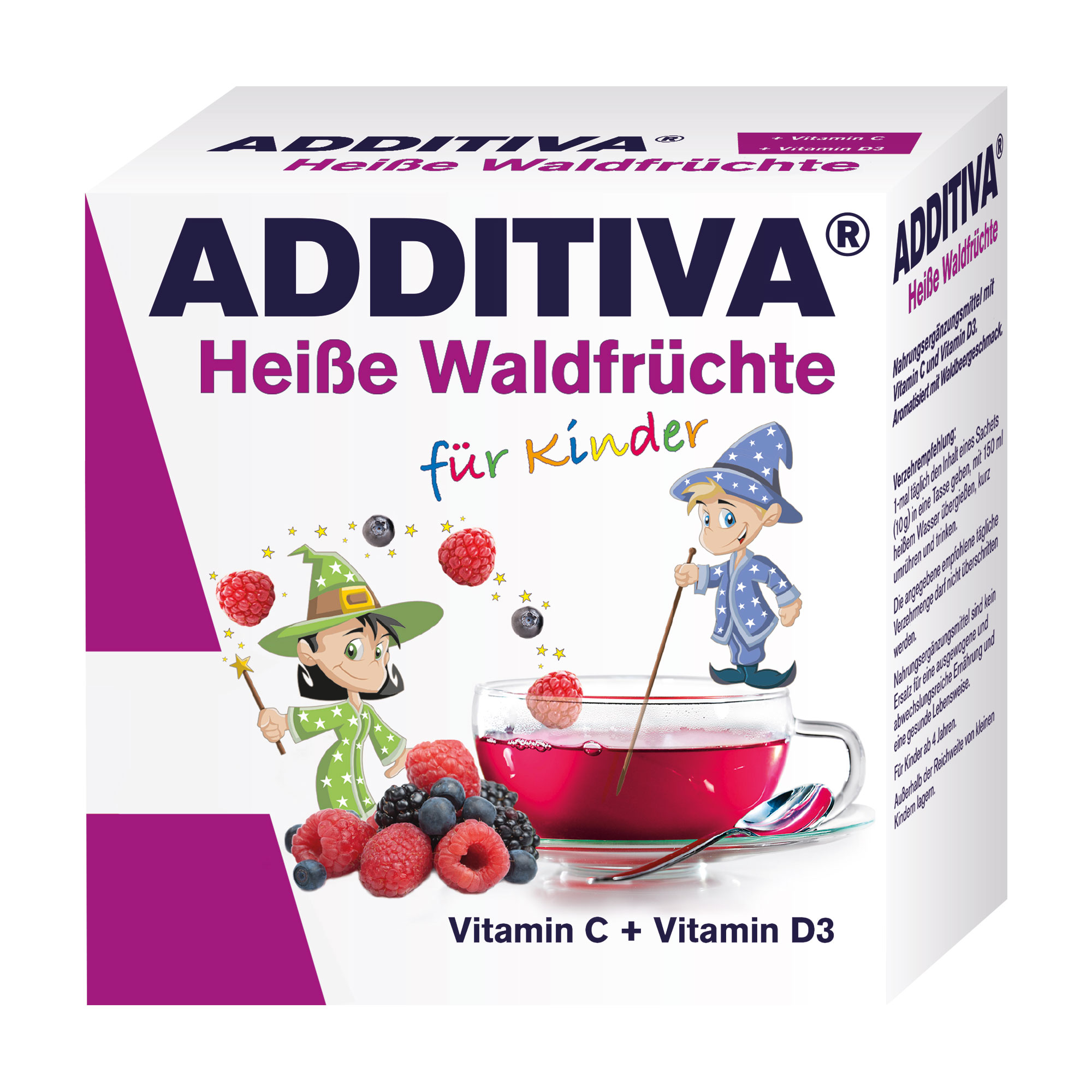 Additiva Heiße Waldfrüchte Pulver Kinder - None