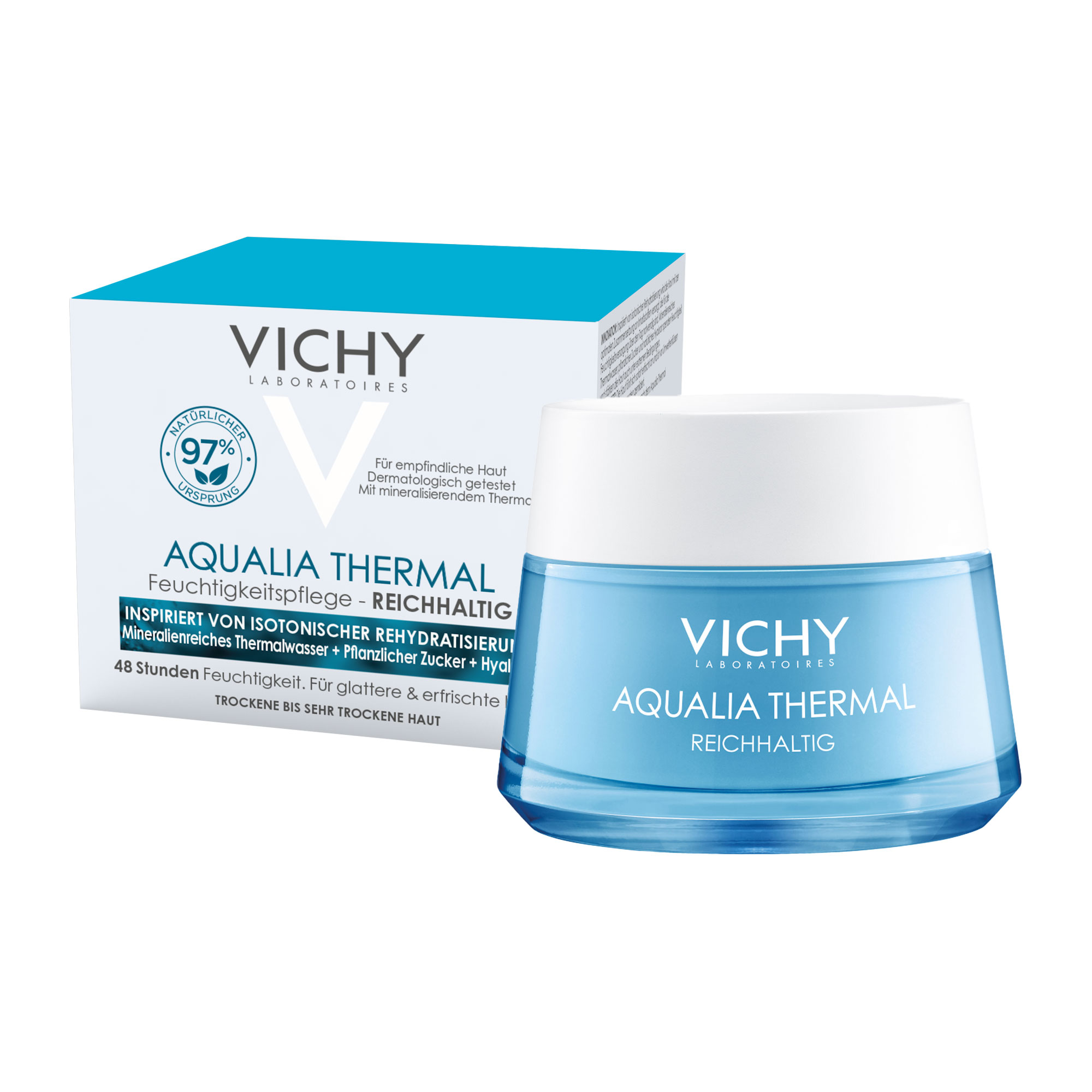 Vichy Aqualia Thermal Reichhaltige Creme Für Das Gesicht - None