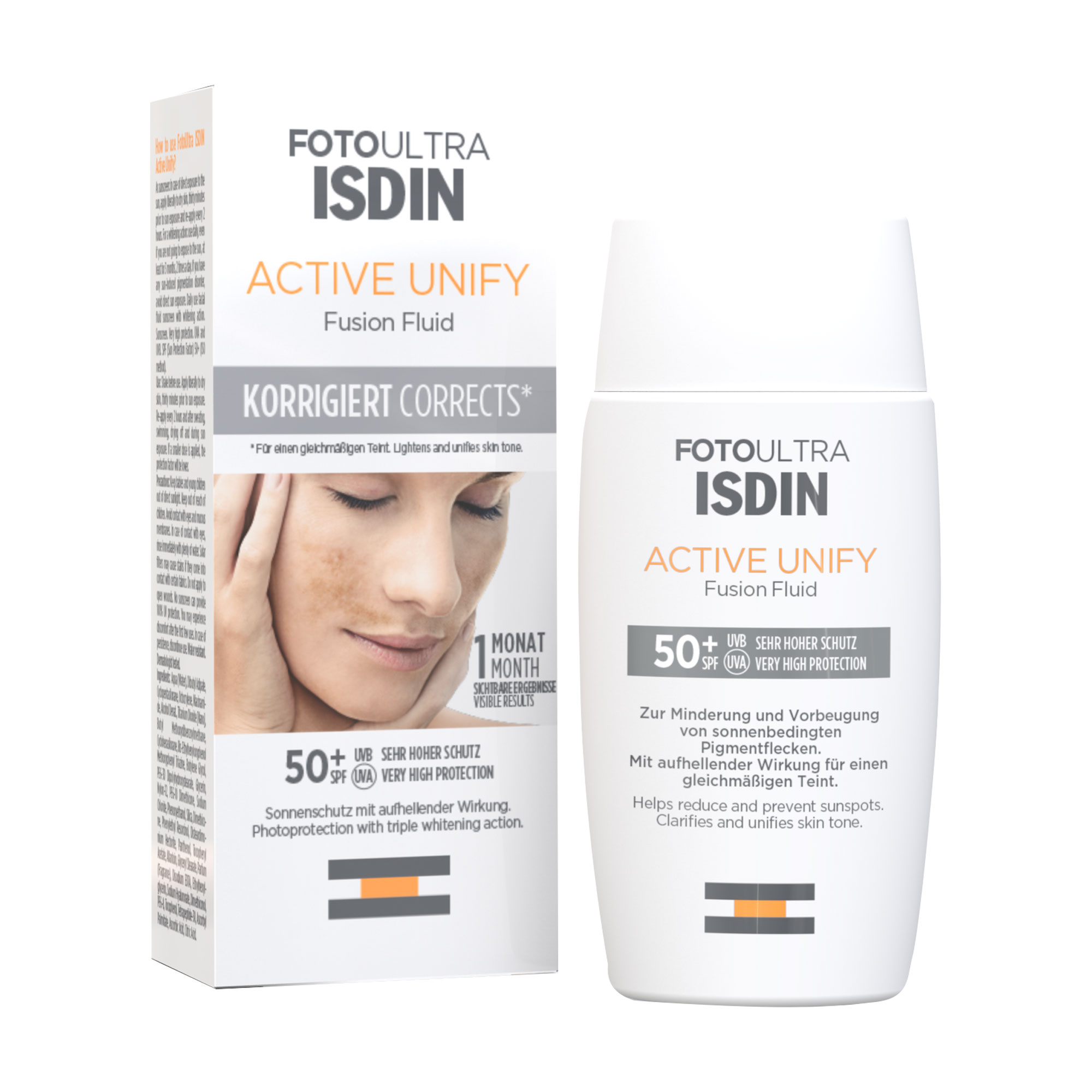 Isdin Foto Ultra Active Unify Fusion Fluid Lsf 50+ - None