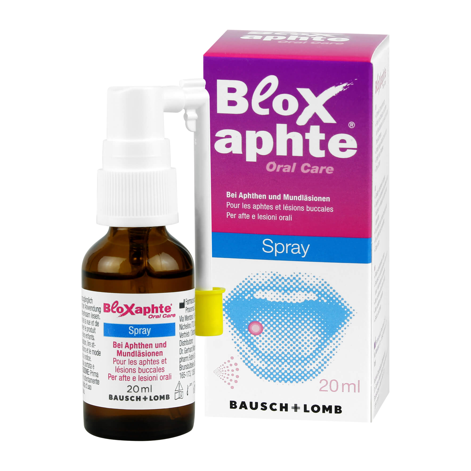 BloXaphte Oral Care Mundspray bei Aphthen und Verletzungen im Mund