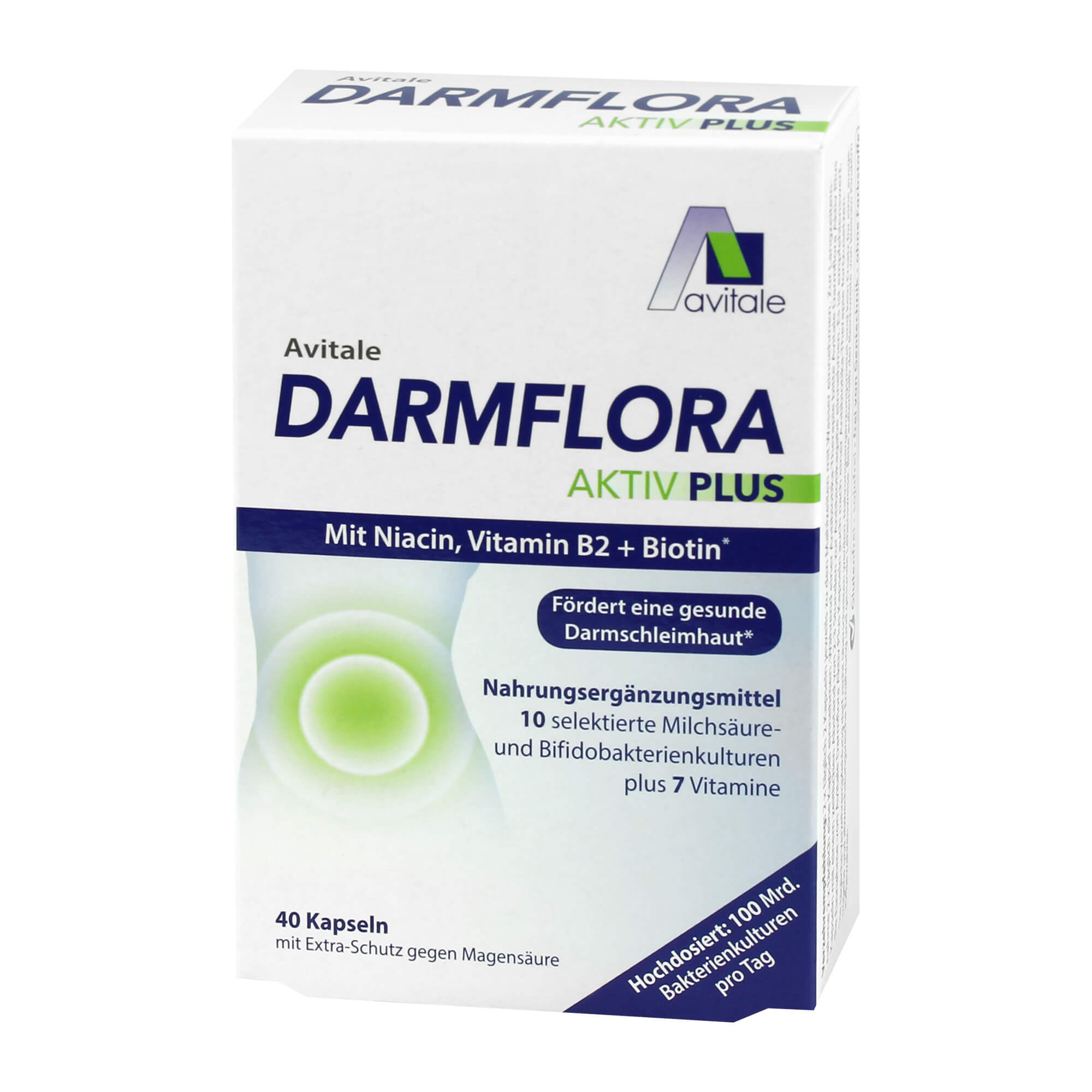 Darmflora Aktiv Plus 100 Mrd.Bakterien + 7 Vitamine