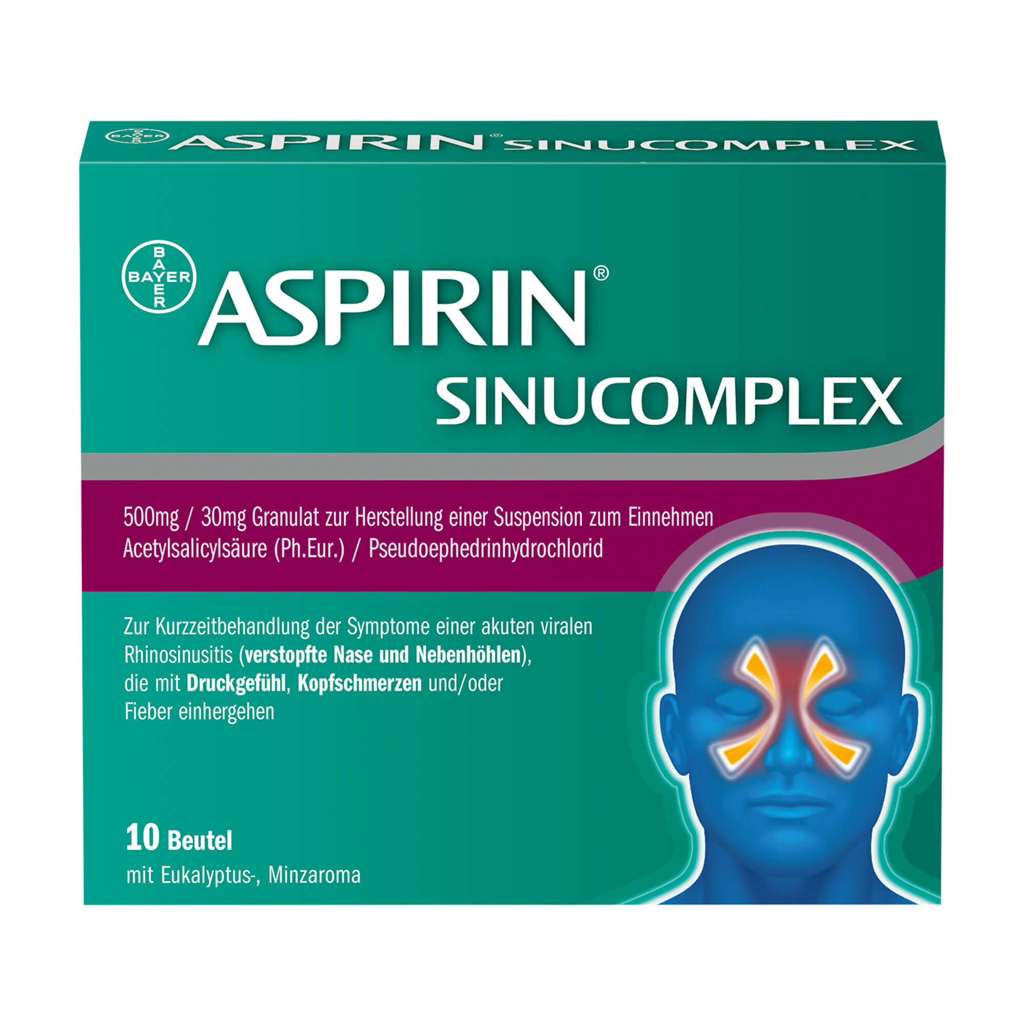 Aspirin Sinucomplex 500 Mg / 30 Mg Granulat - None