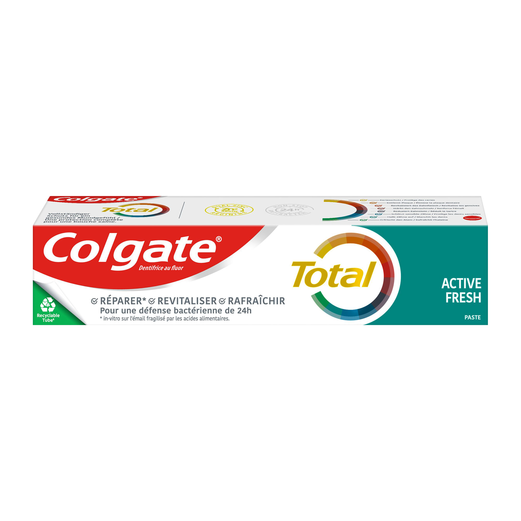 Colgate Total Plus Gesunde Frische Zahnpasta - None