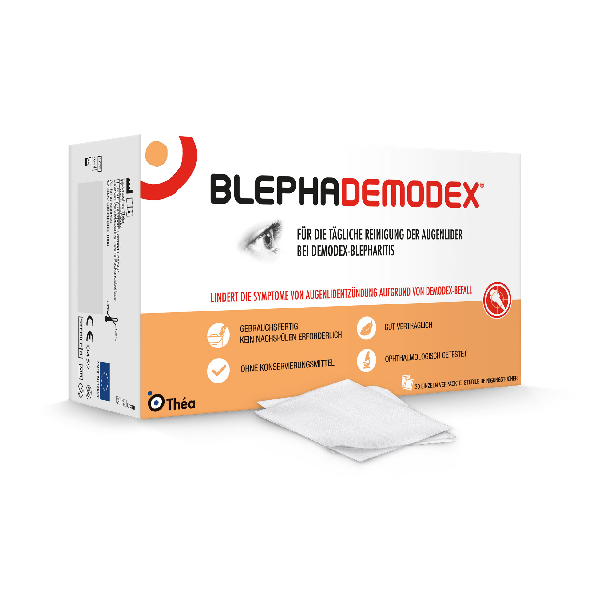 Blephademodex Sterile Reinigungstücher - None