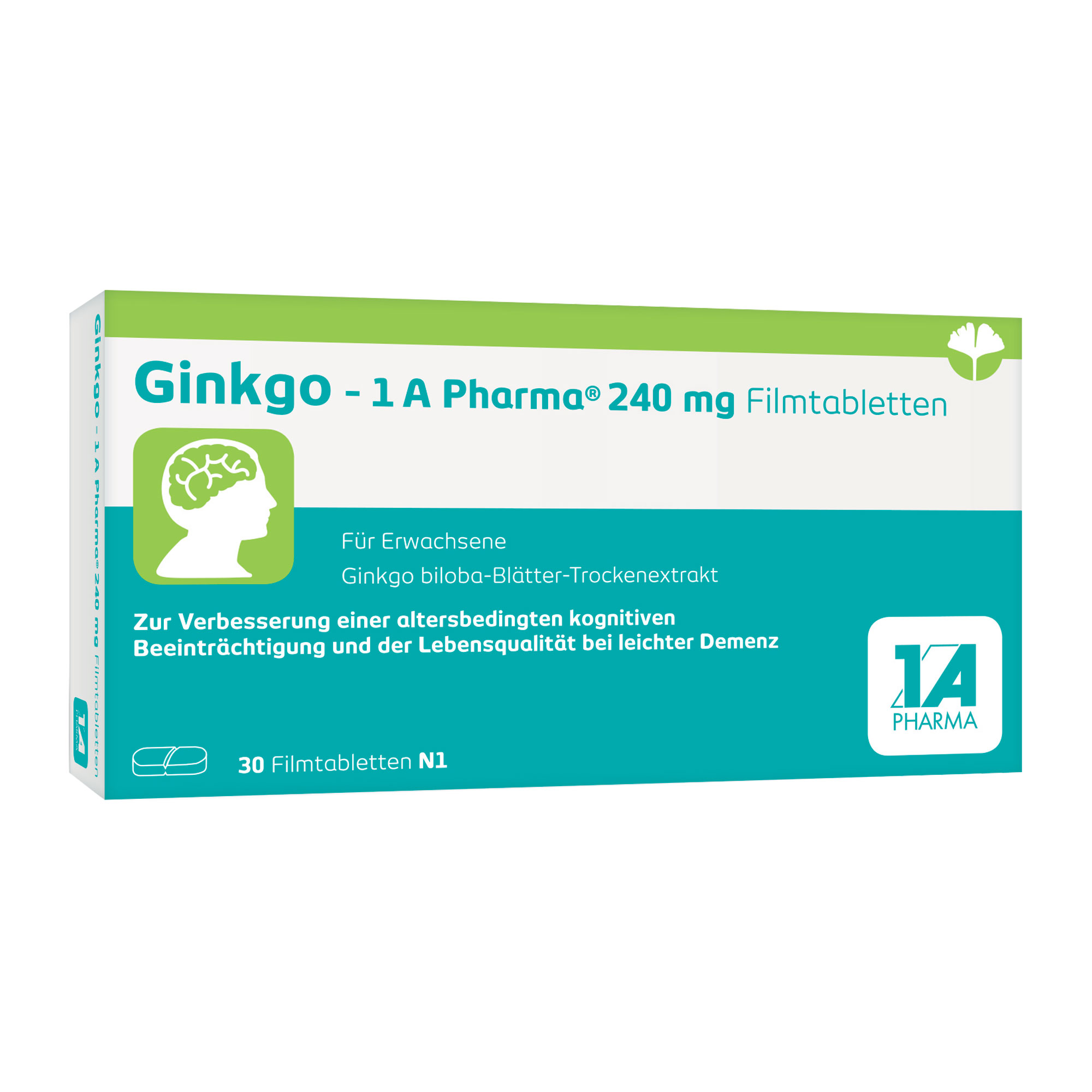 Ginkgo 1A Pharma 240 Mg Filmtabletten - None