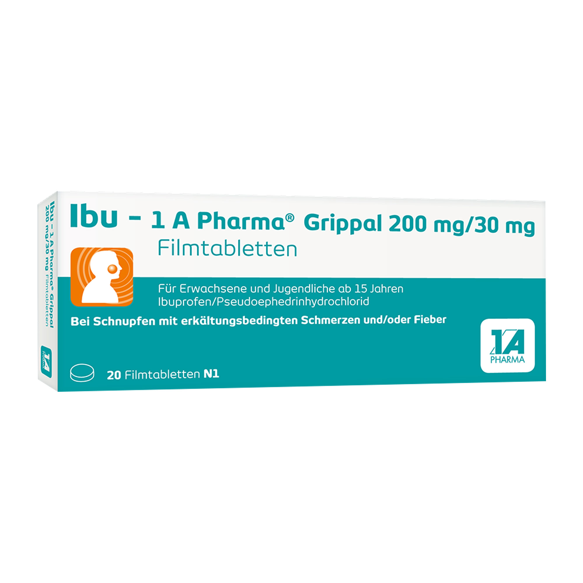 Ibu - 1 A Pharma Grippal 200 Mg/30 Mg Filmtabletten - None