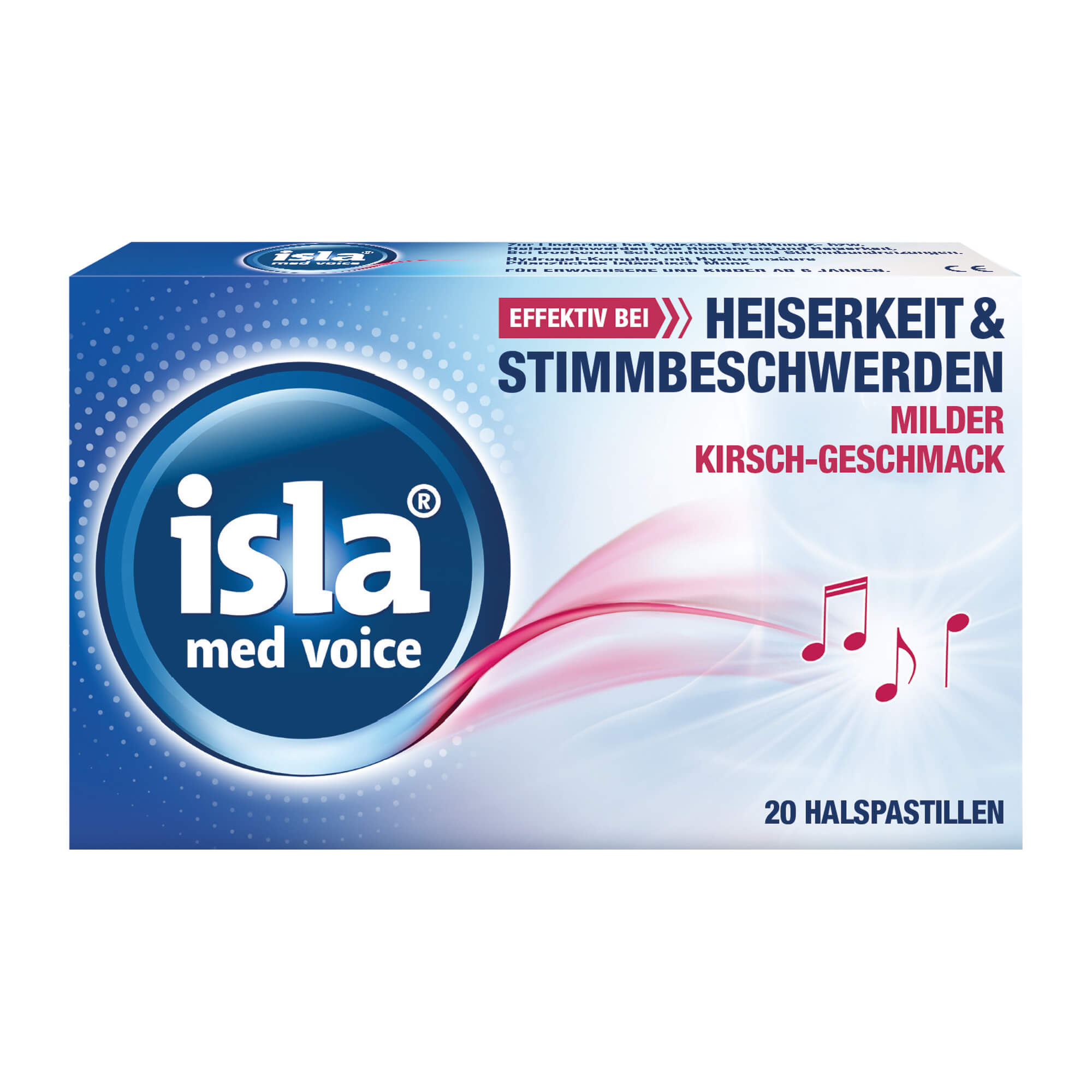 Isla Med Voice Halspastillen - None