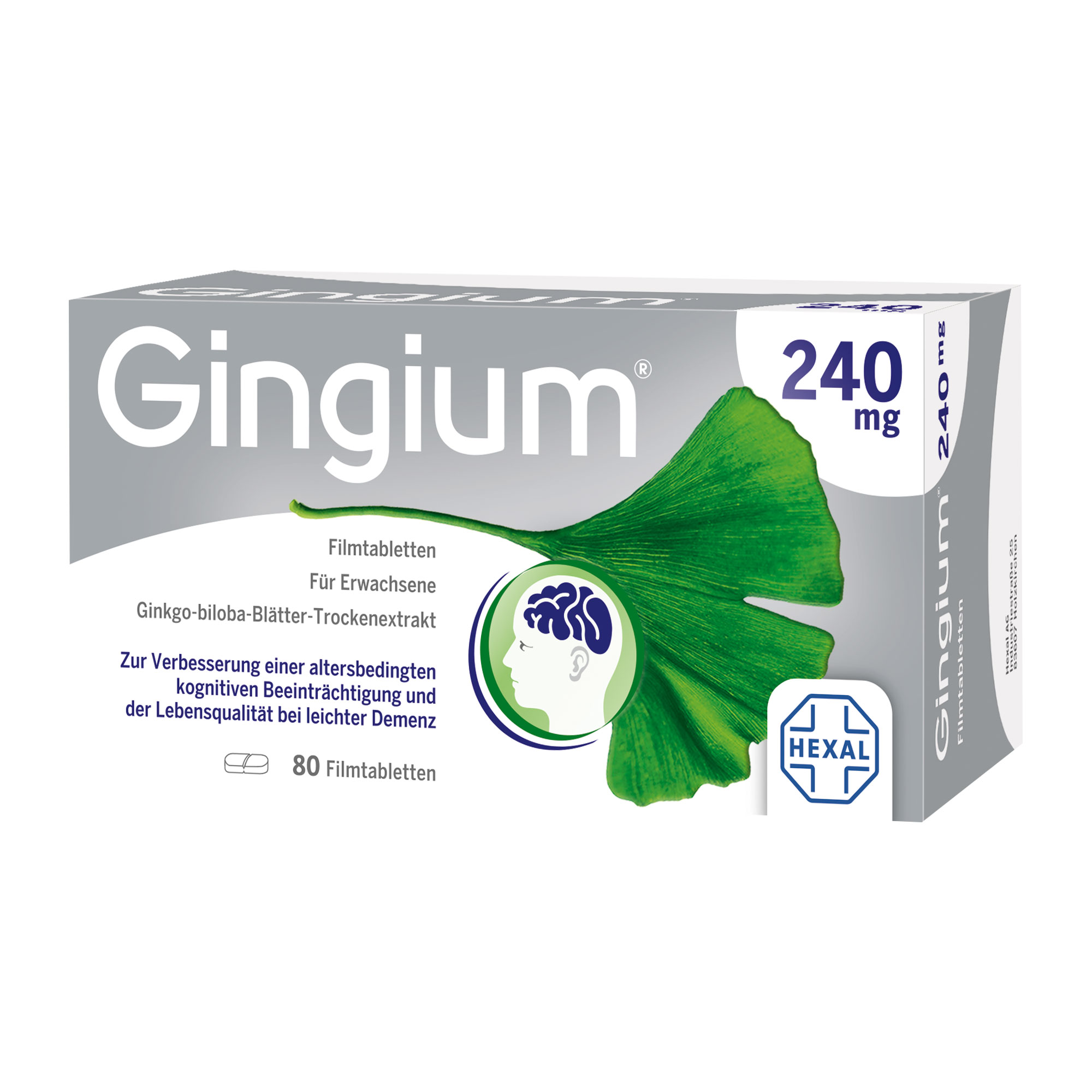 Gingium 240 Mg Filmtabletten - None